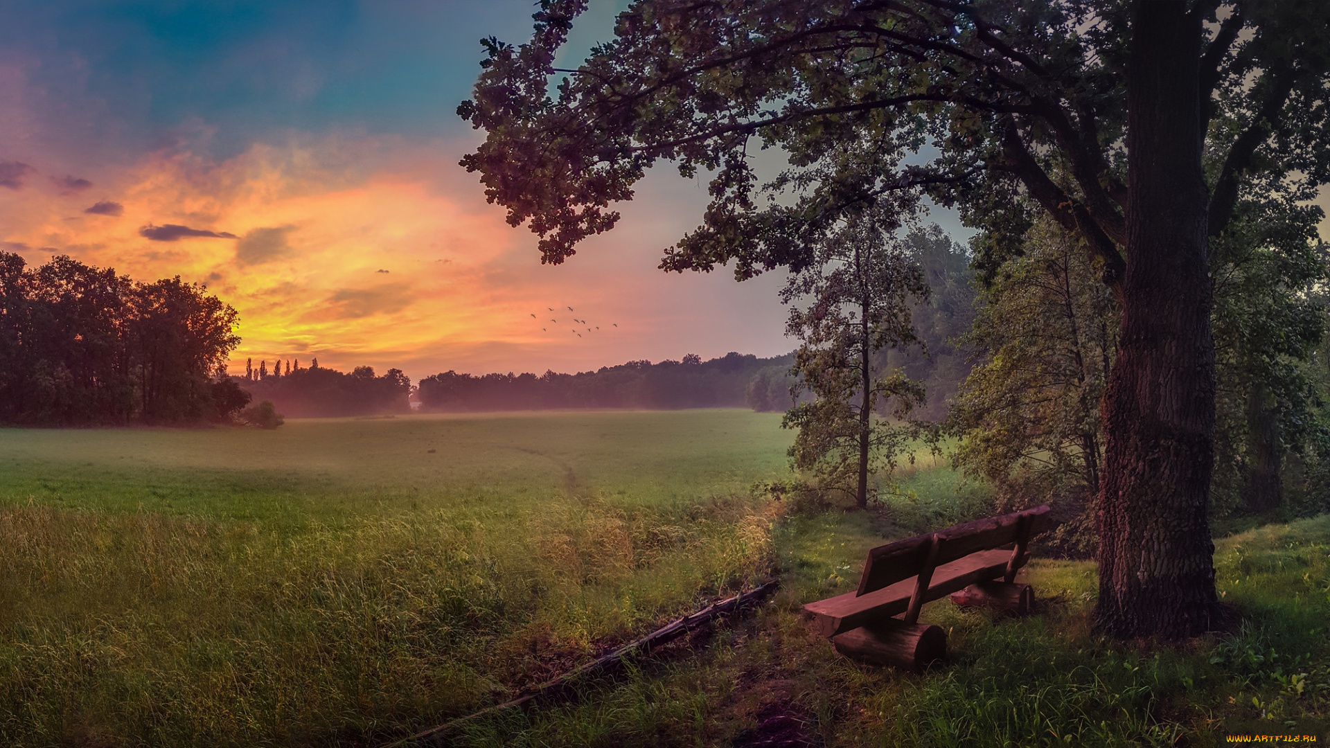 природа, восходы, закаты, рассвет