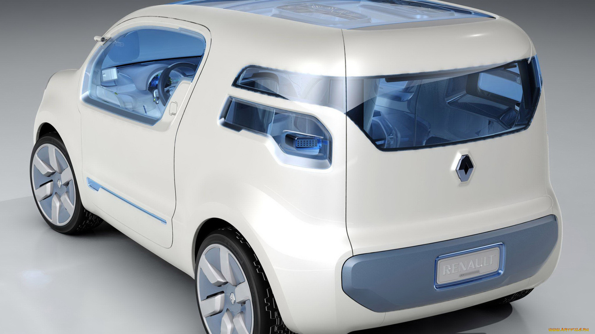 renault, kangoo, z-e, concept, 2009, автомобили, renault, kangoo, z-e, concept, 2009