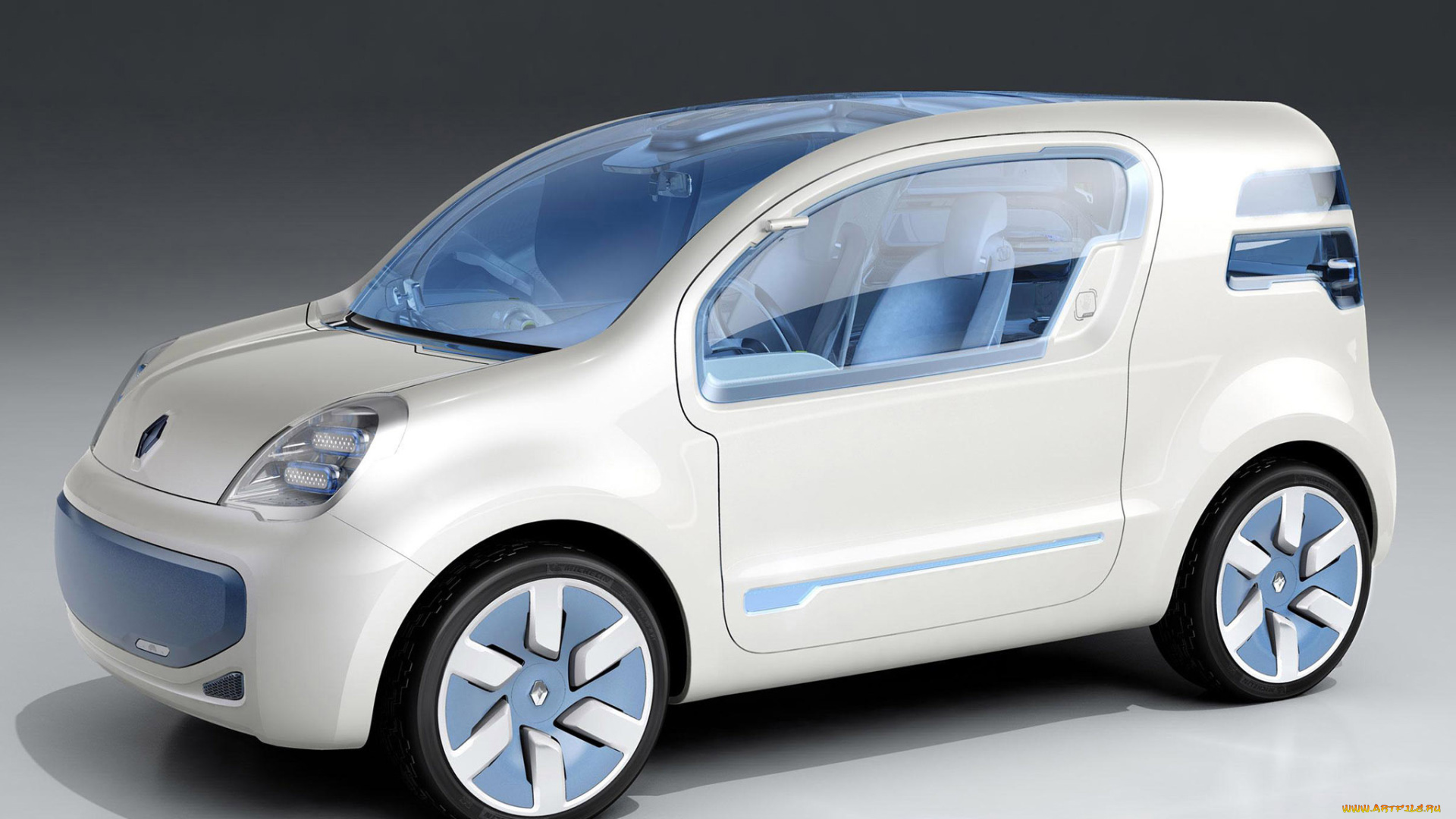renault, kangoo, z-e, concept, 2009, автомобили, renault, kangoo, z-e, concept, 2009