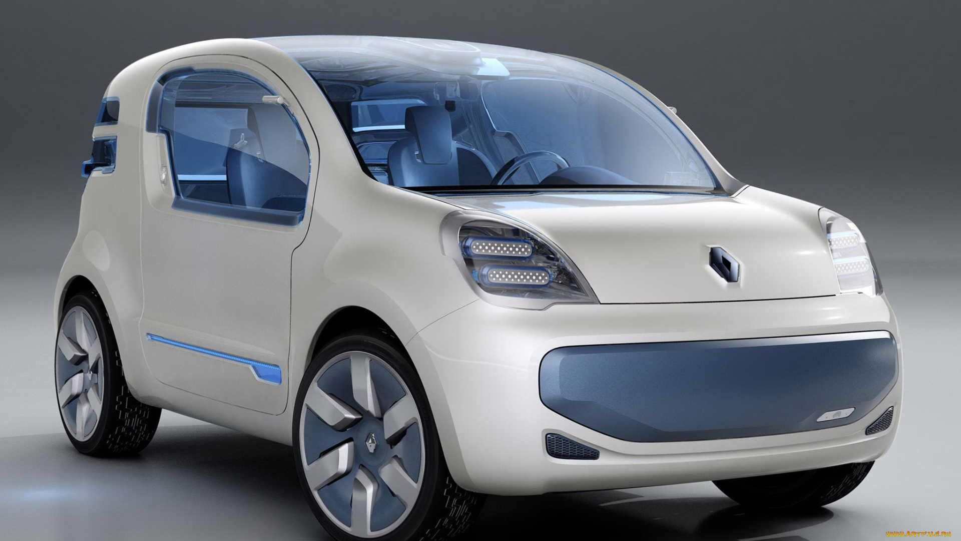 renault, kangoo, z-e, concept, 2009, автомобили, renault, kangoo, z-e, concept, 2009