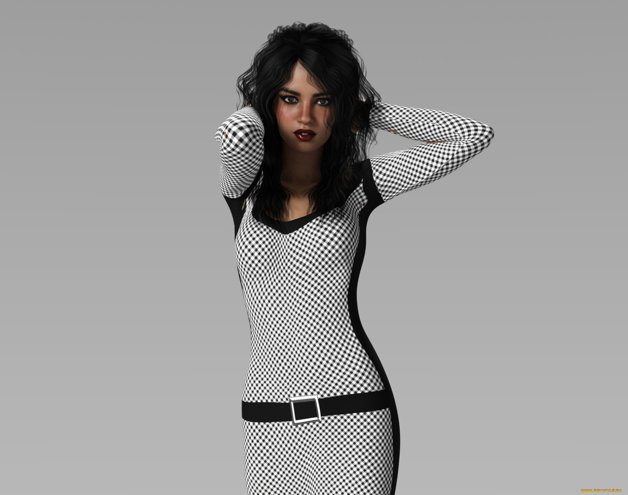 3д, графика, люди, , people, фон, взгляд, девушка