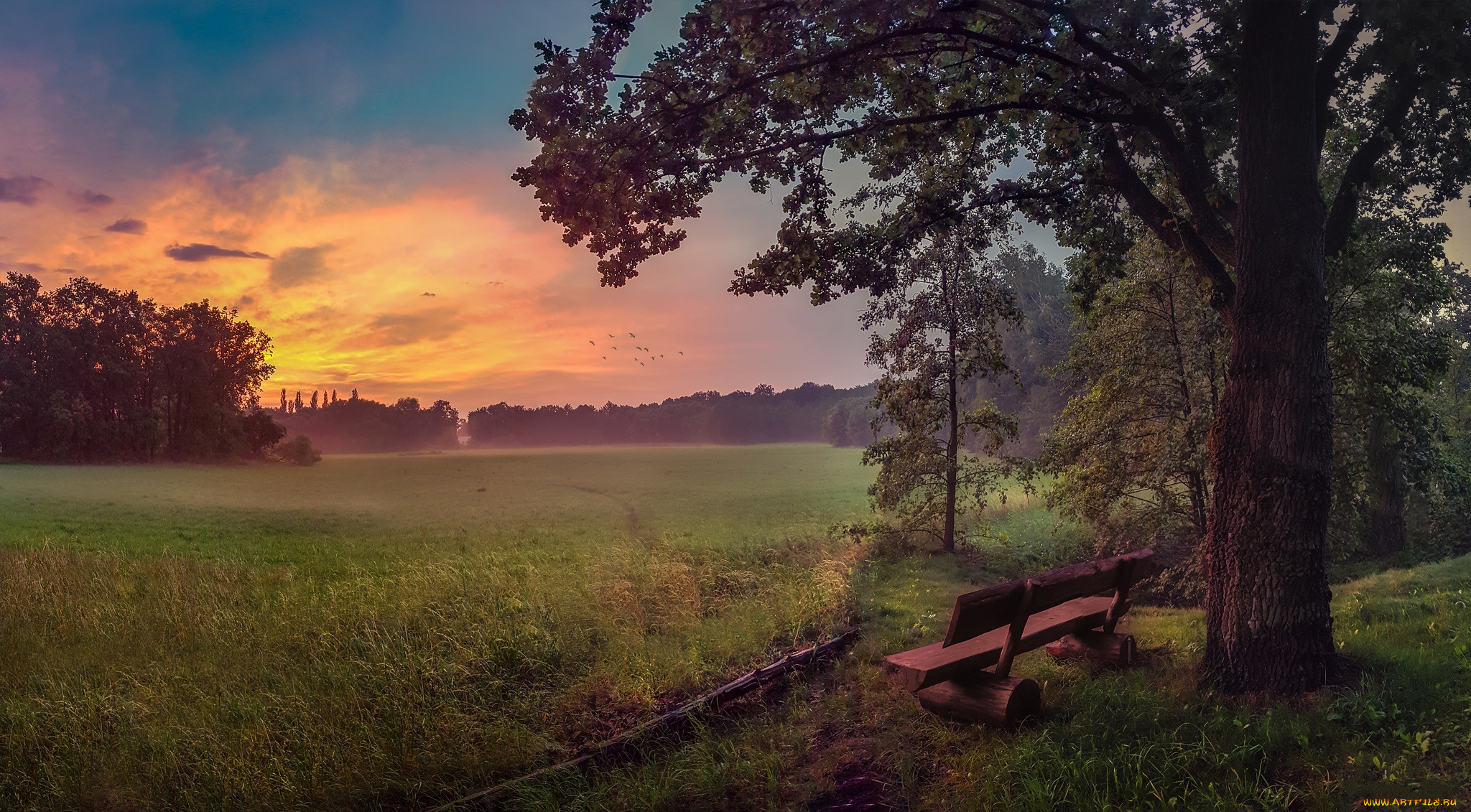 природа, восходы, закаты, рассвет