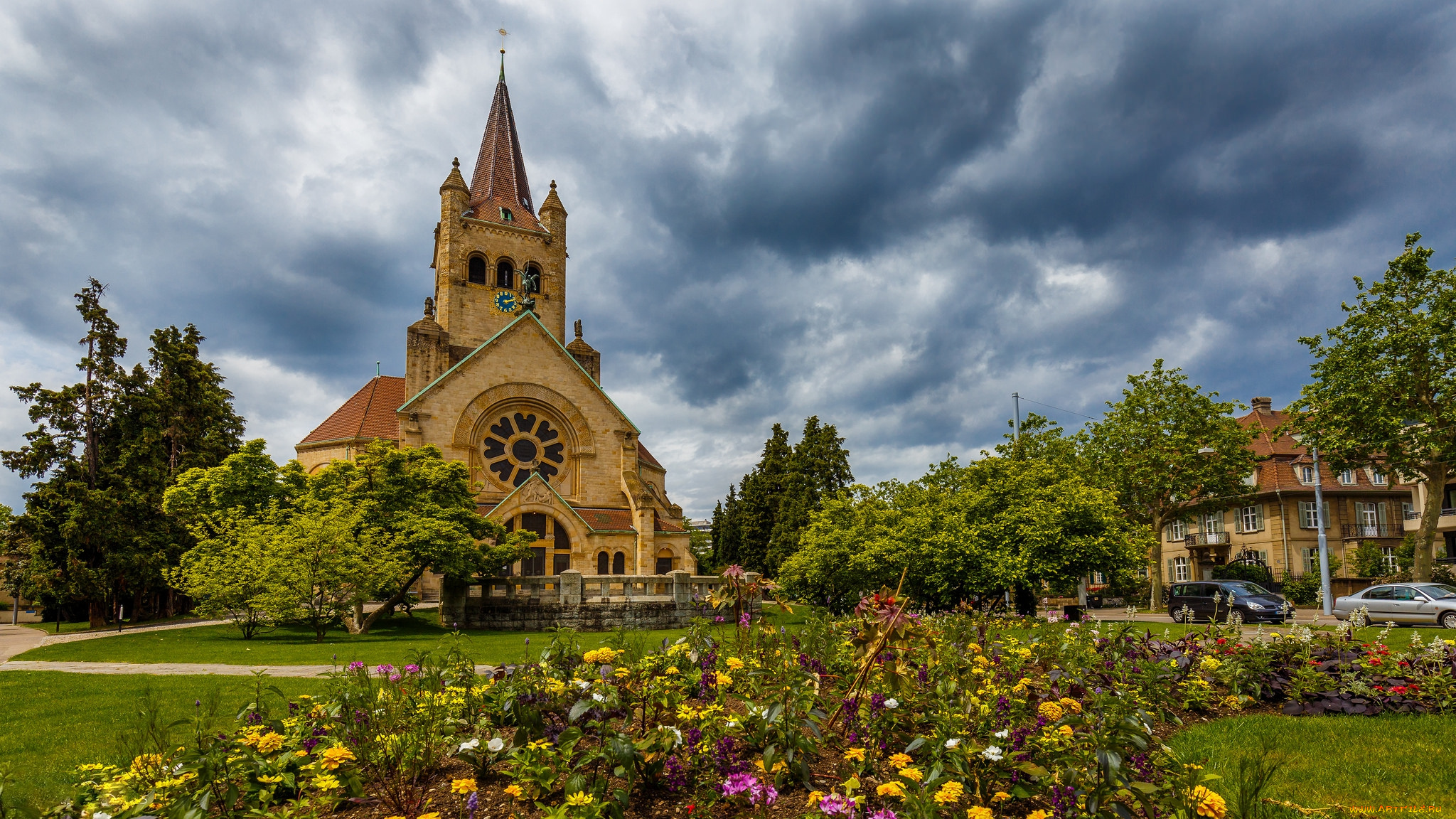 pauluskirche, baselstadt, города, -, католические, соборы, , костелы, , аббатства, храм