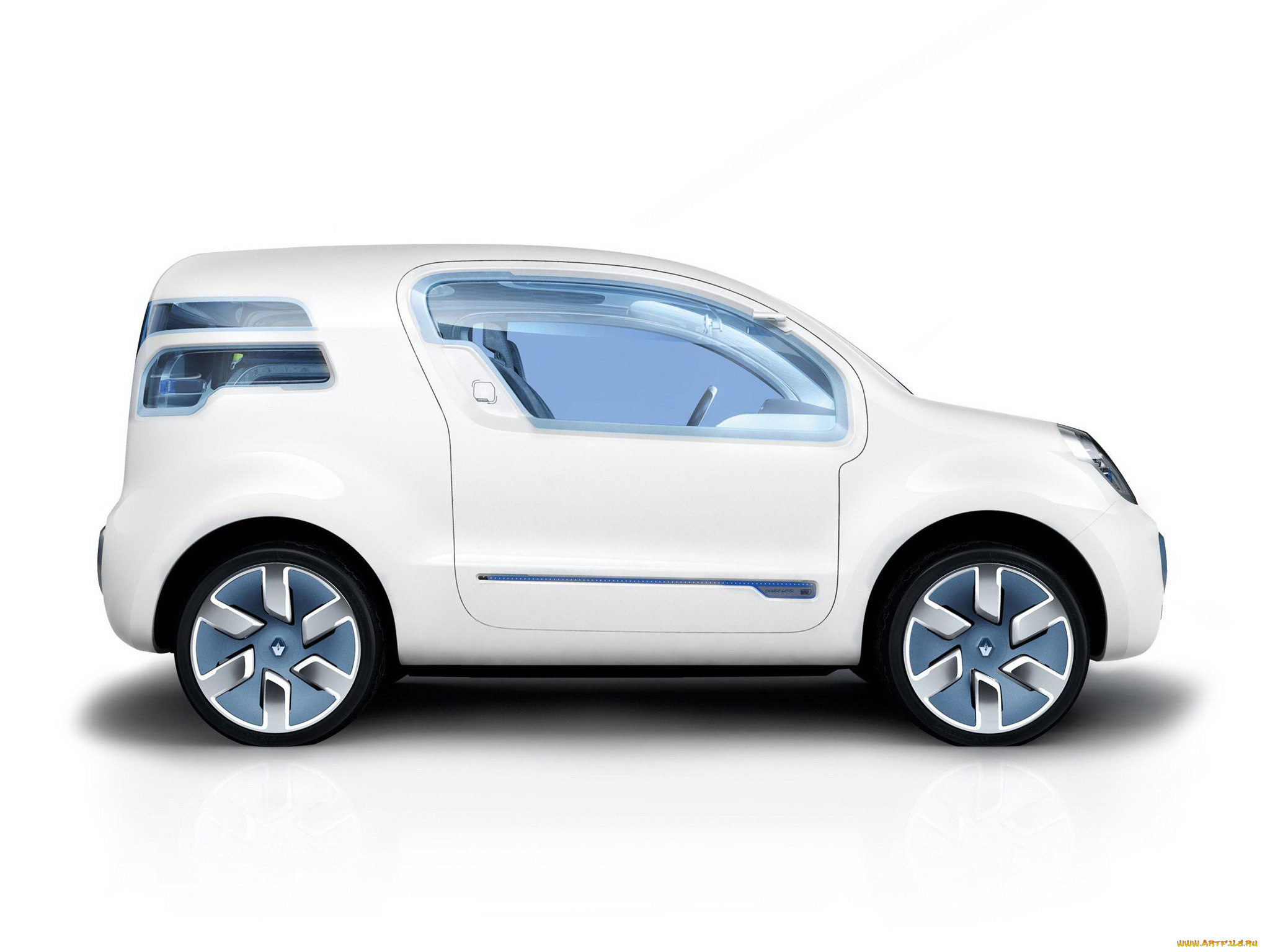 renault, kangoo, z-e, concept, 2009, автомобили, renault, kangoo, z-e, concept, 2009