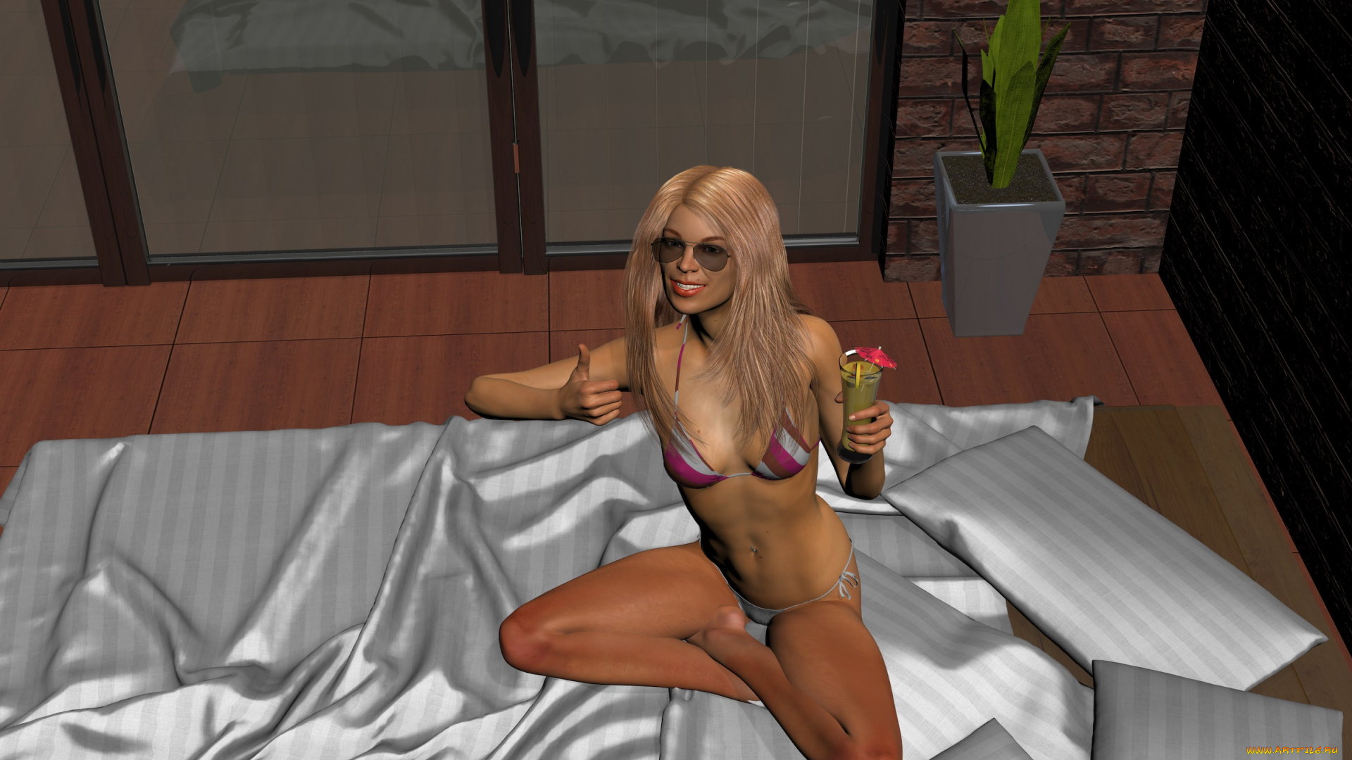 3д, графика, люди, , people, фон, взгляд, девушка