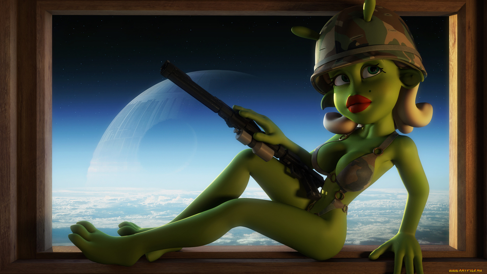 3д, графика, мультфильмы, и, в, игры, фон, взгляд, девушка