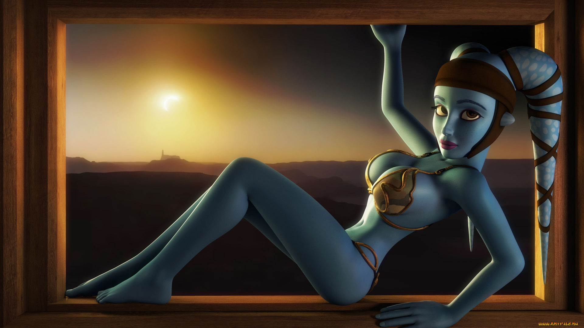 3д, графика, мультфильмы, и, в, игры, фон, взгляд, девушка