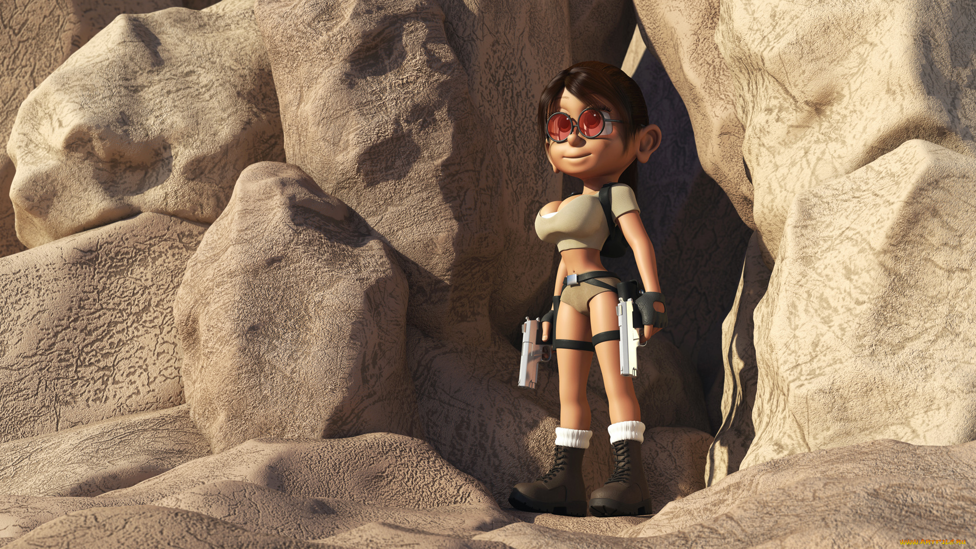 3д, графика, мультфильмы, и, в, игры, lara, croft