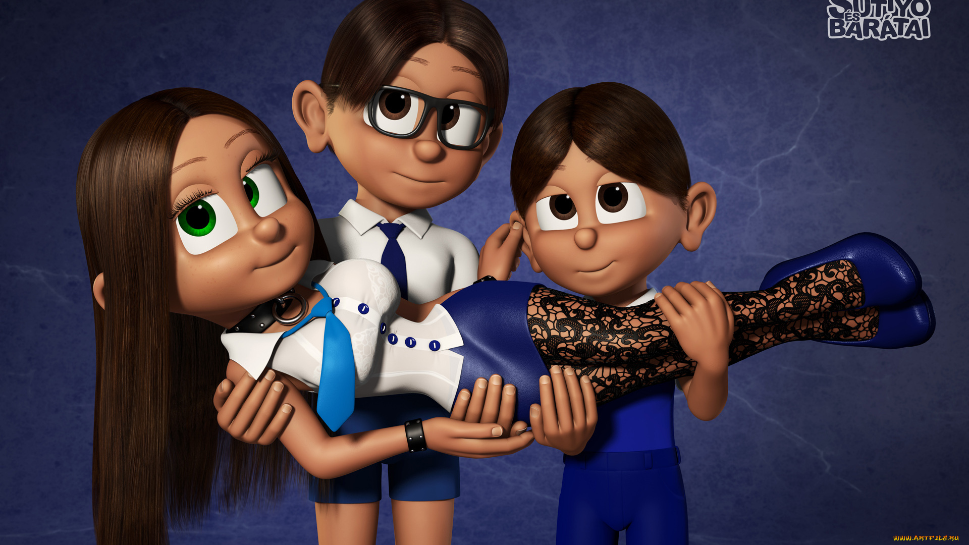 3д, графика, мультфильмы, и, в, игры, персонажи