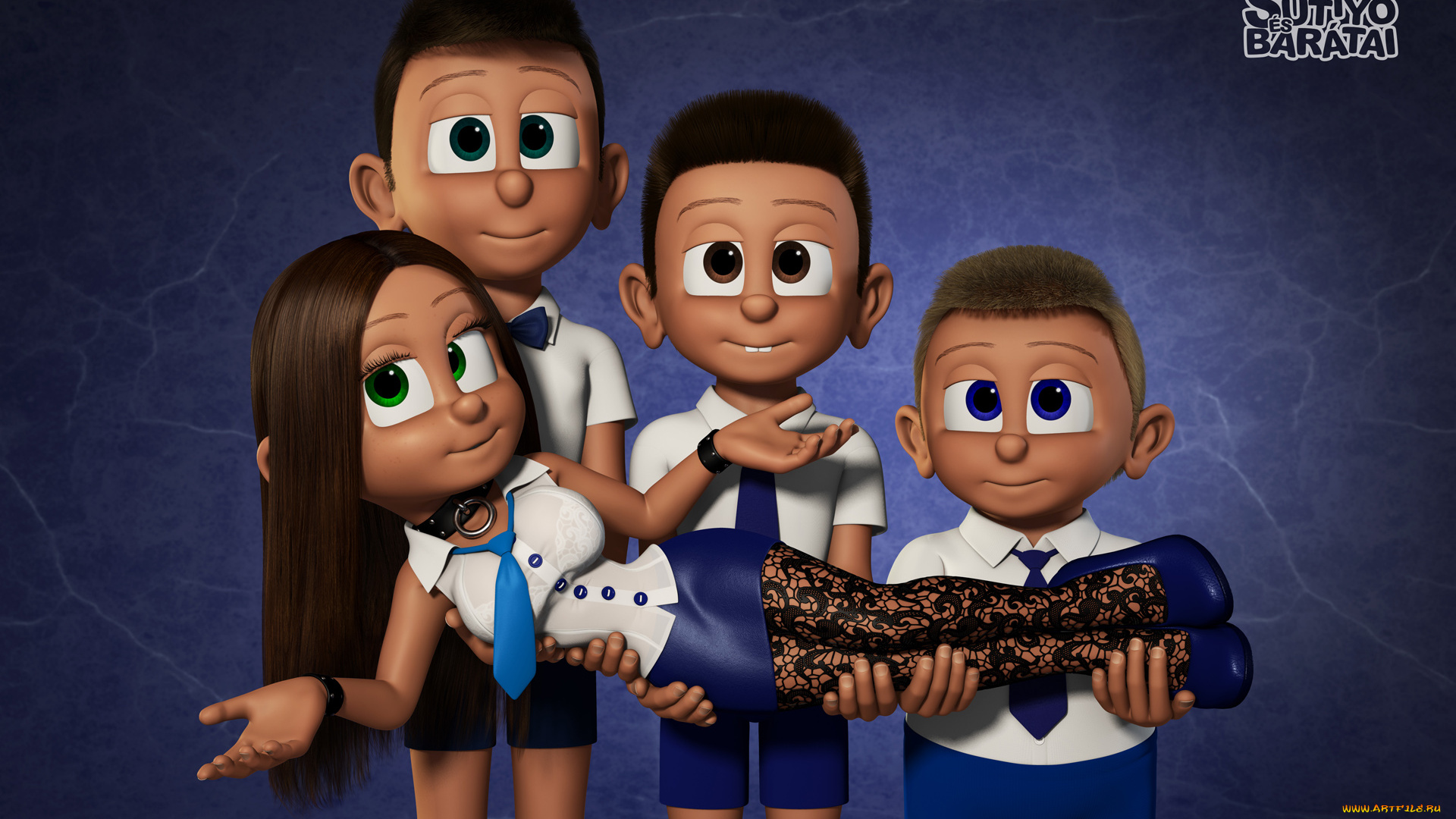 3д, графика, мультфильмы, и, в, игры, персонажи