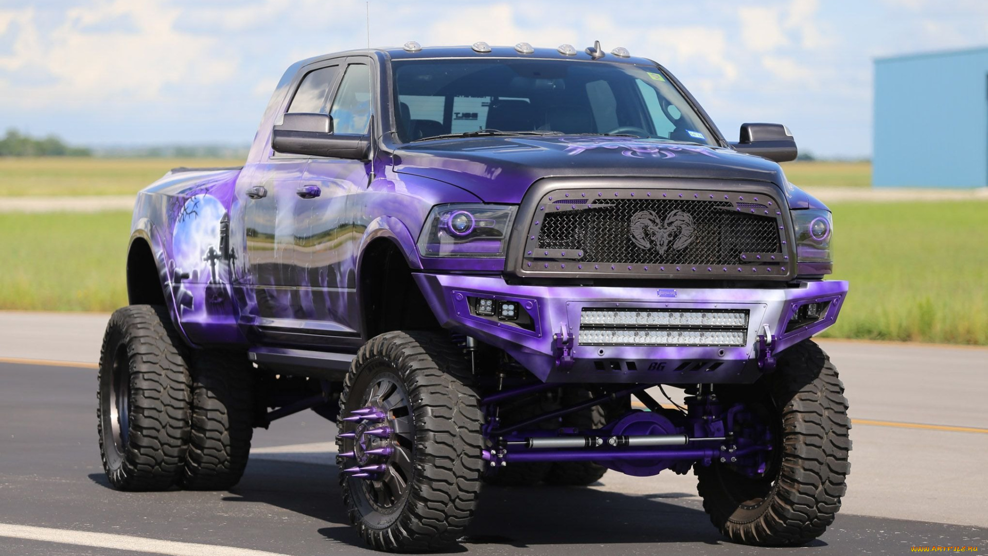 автомобили, custom, pick-up, dodge