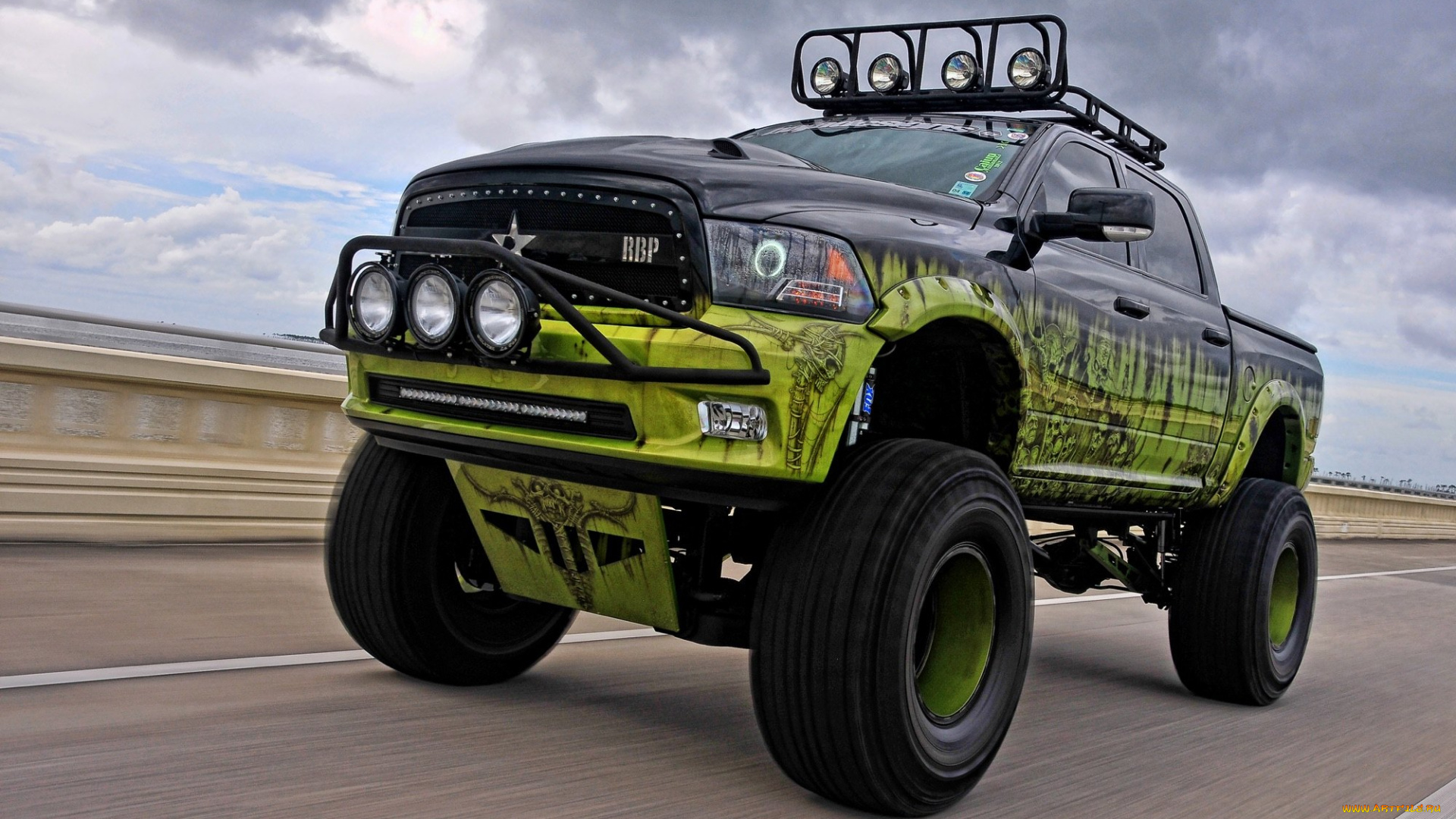 автомобили, custom, pick-up, dodge