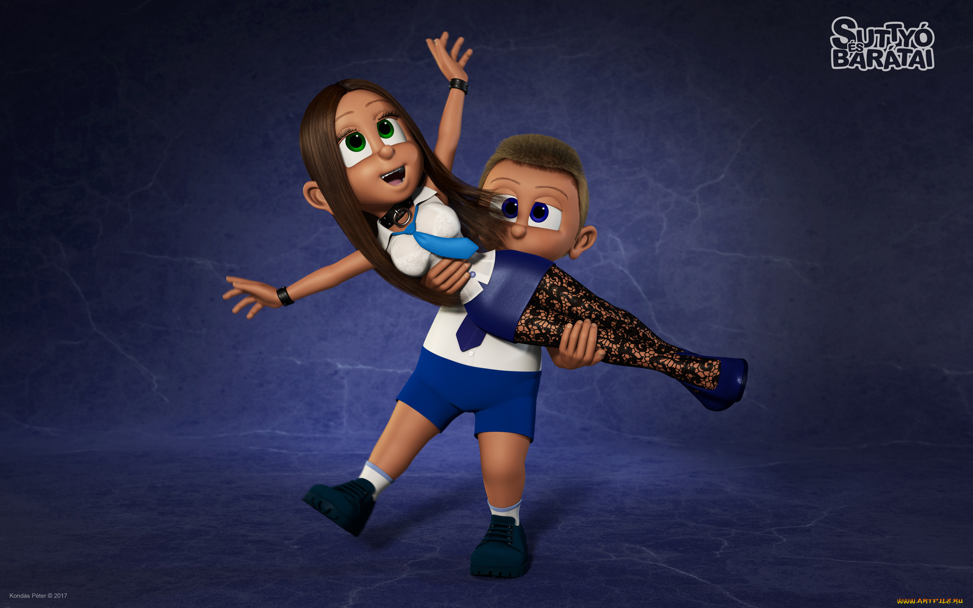 3д, графика, мультфильмы, и, в, игры, персонаж