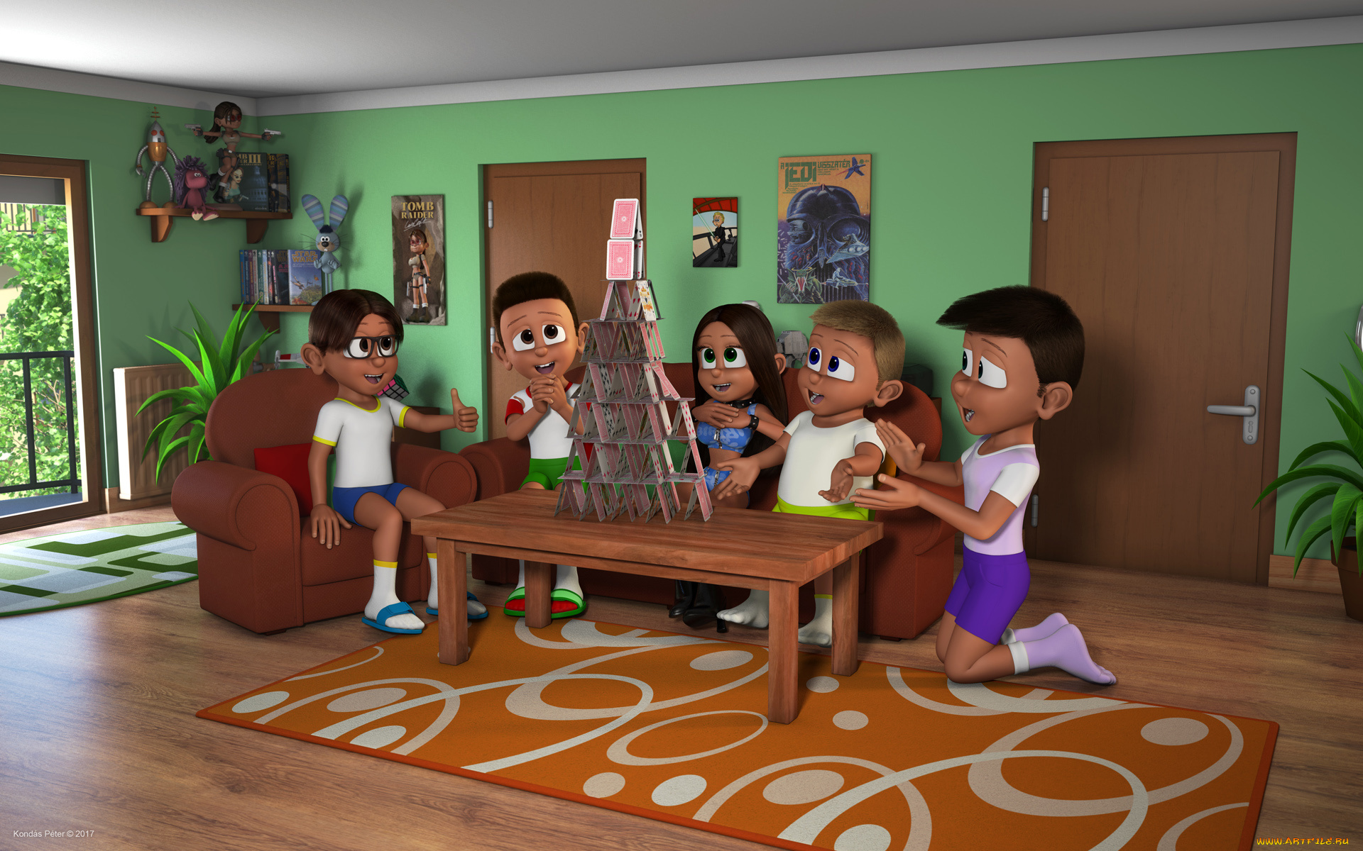 3д, графика, мультфильмы, и, в, игры, персонажи