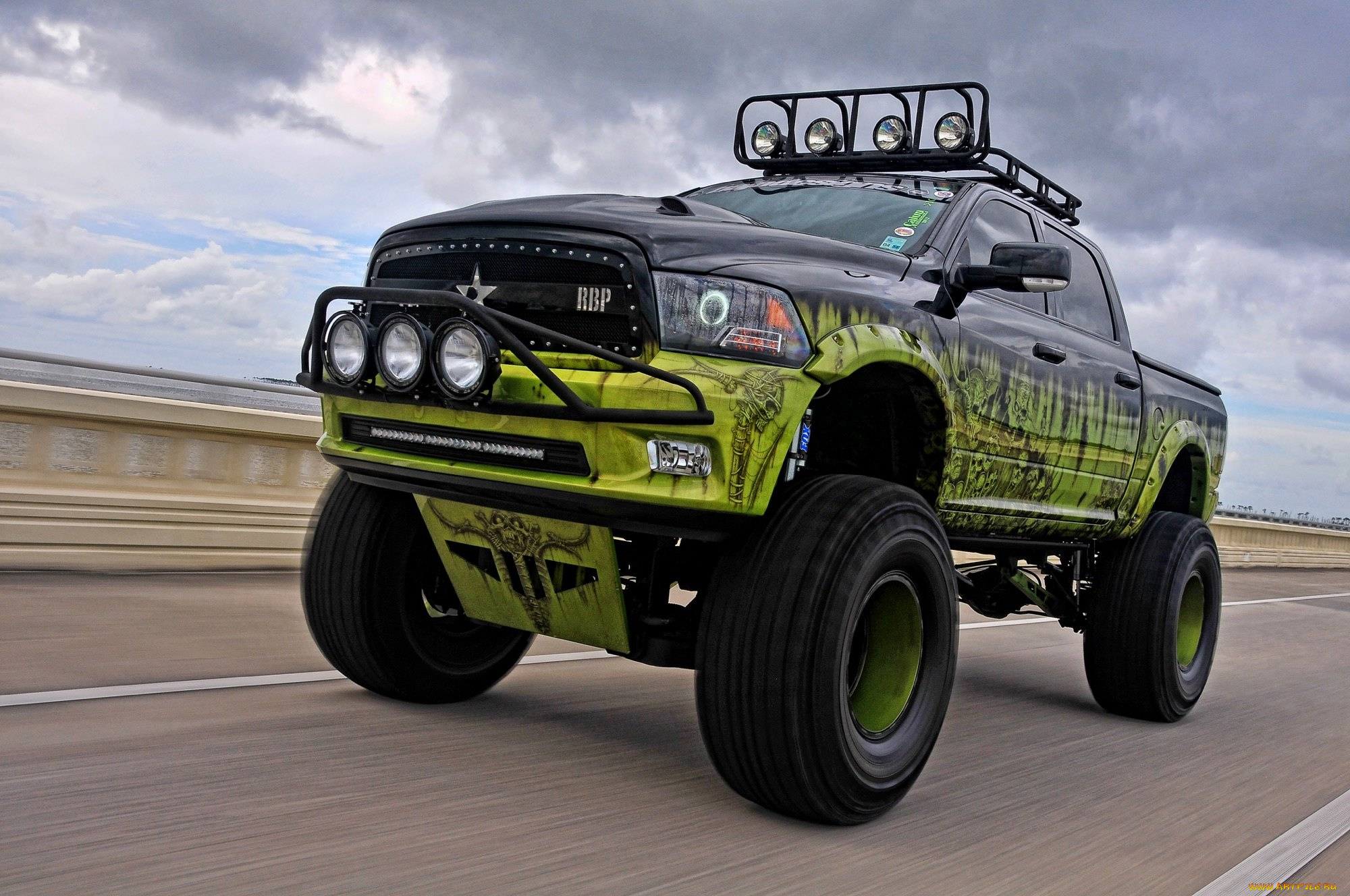 автомобили, custom, pick-up, dodge