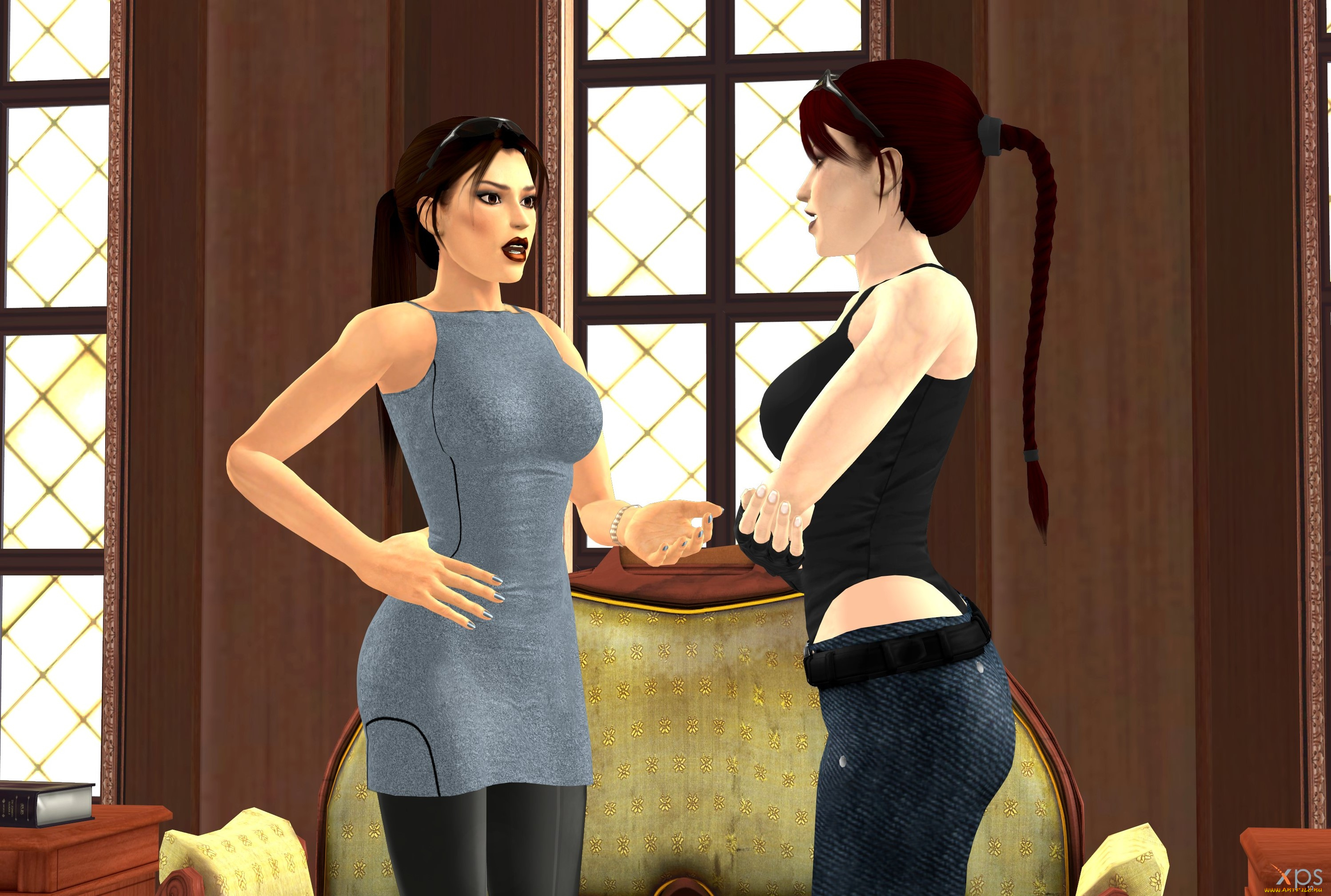 3д, графика, люди, , people, фон, взгляд, девушки