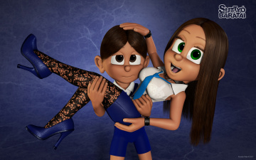 Картинка 3д+графика мультфильмы+и+в+игры персонаж