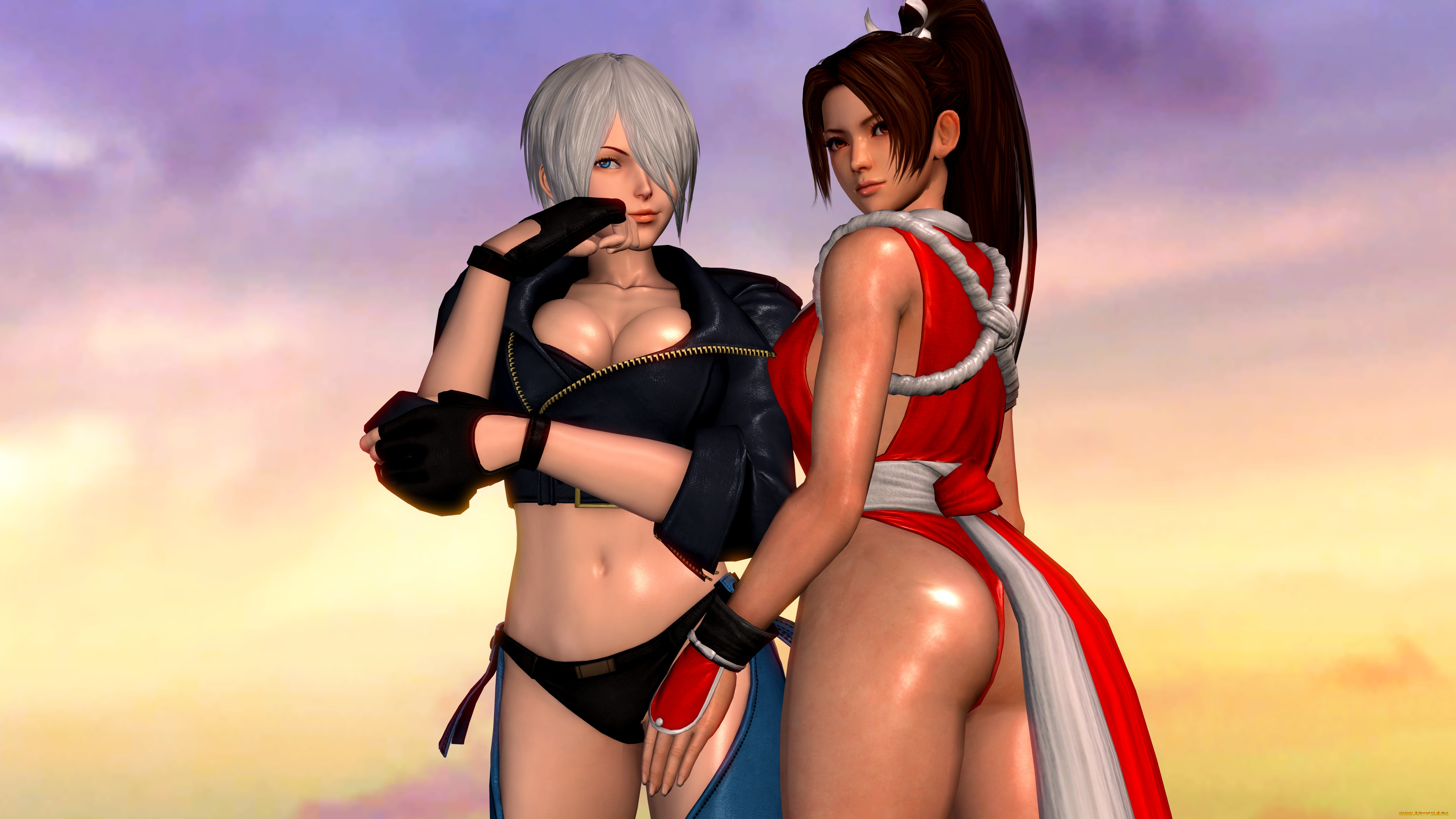 3д, графика, люди, , people, фон, взгляд, девушки