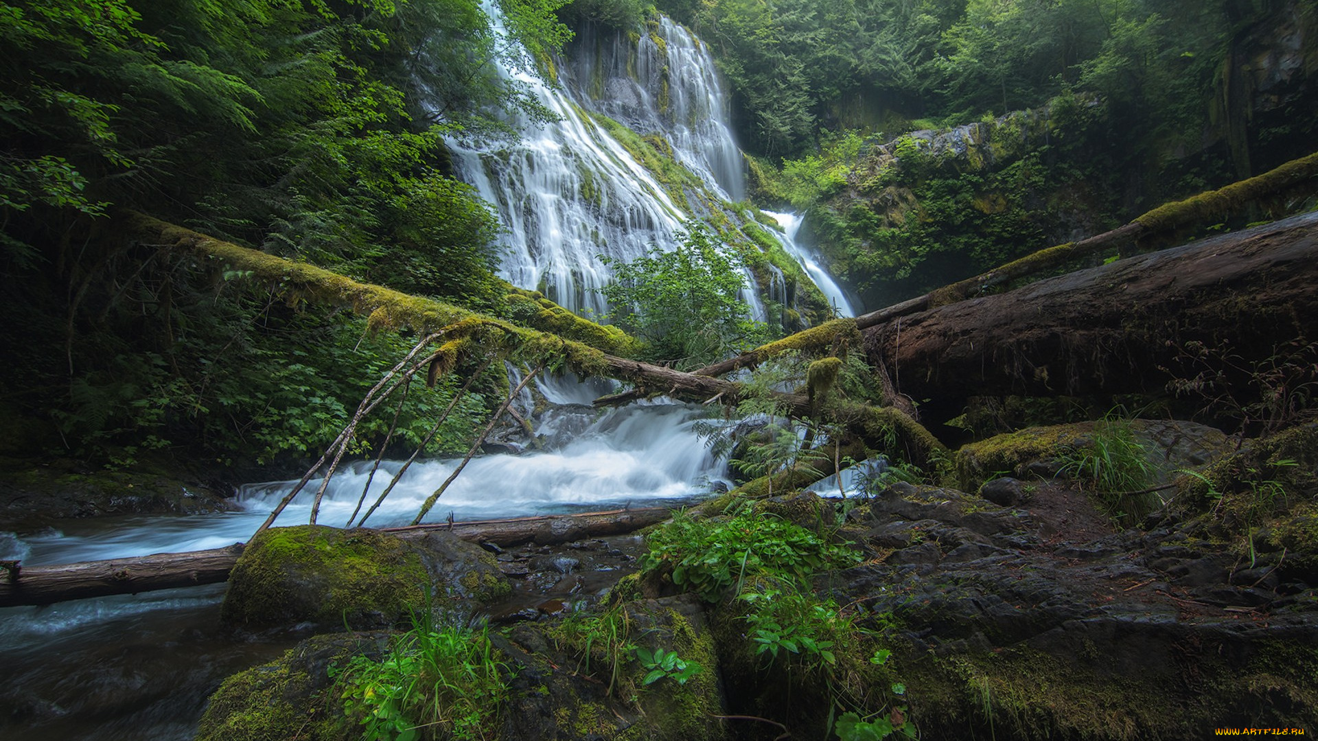 природа, водопады, простор
