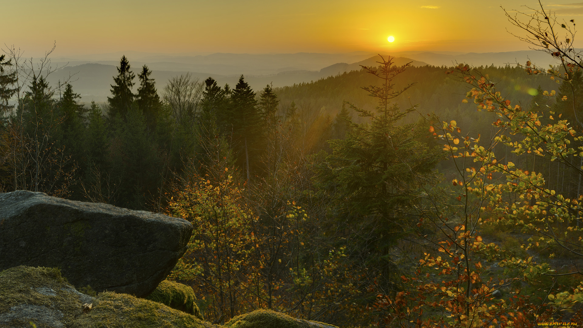 природа, восходы, закаты, простор