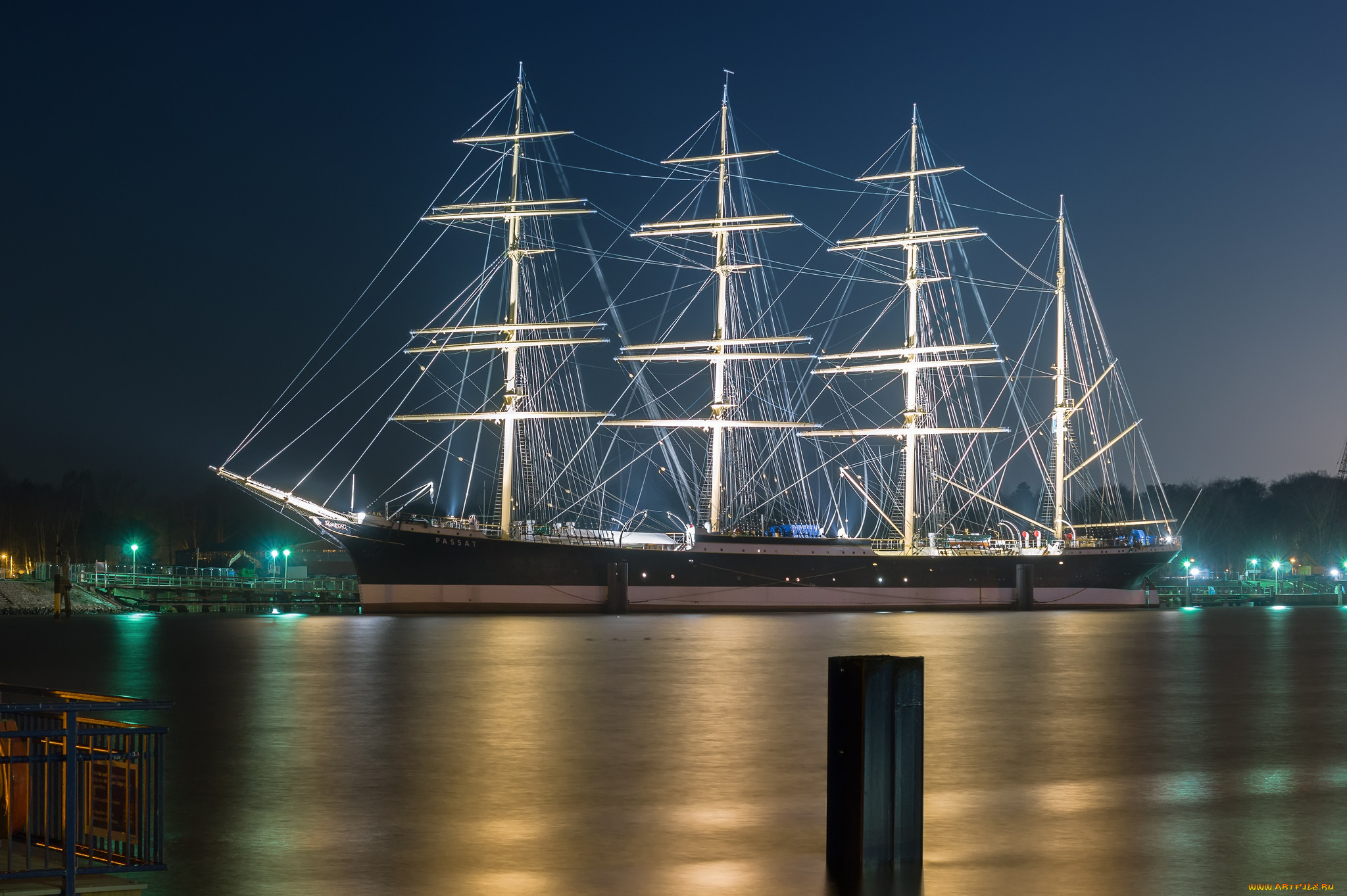 корабли, парусники, паруса, мачты