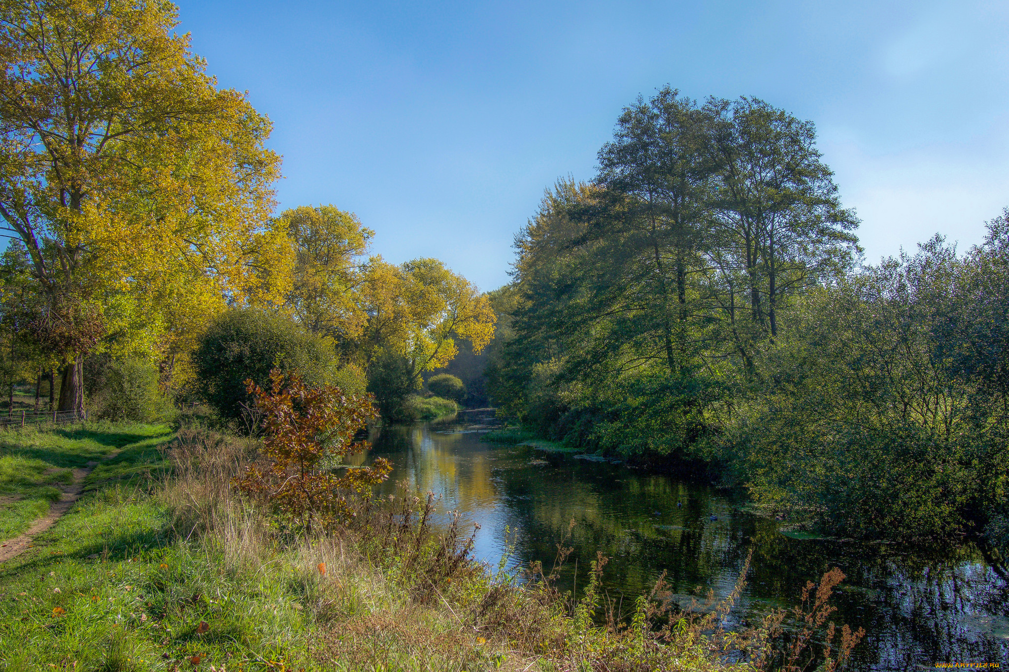 природа, реки, озера, простор