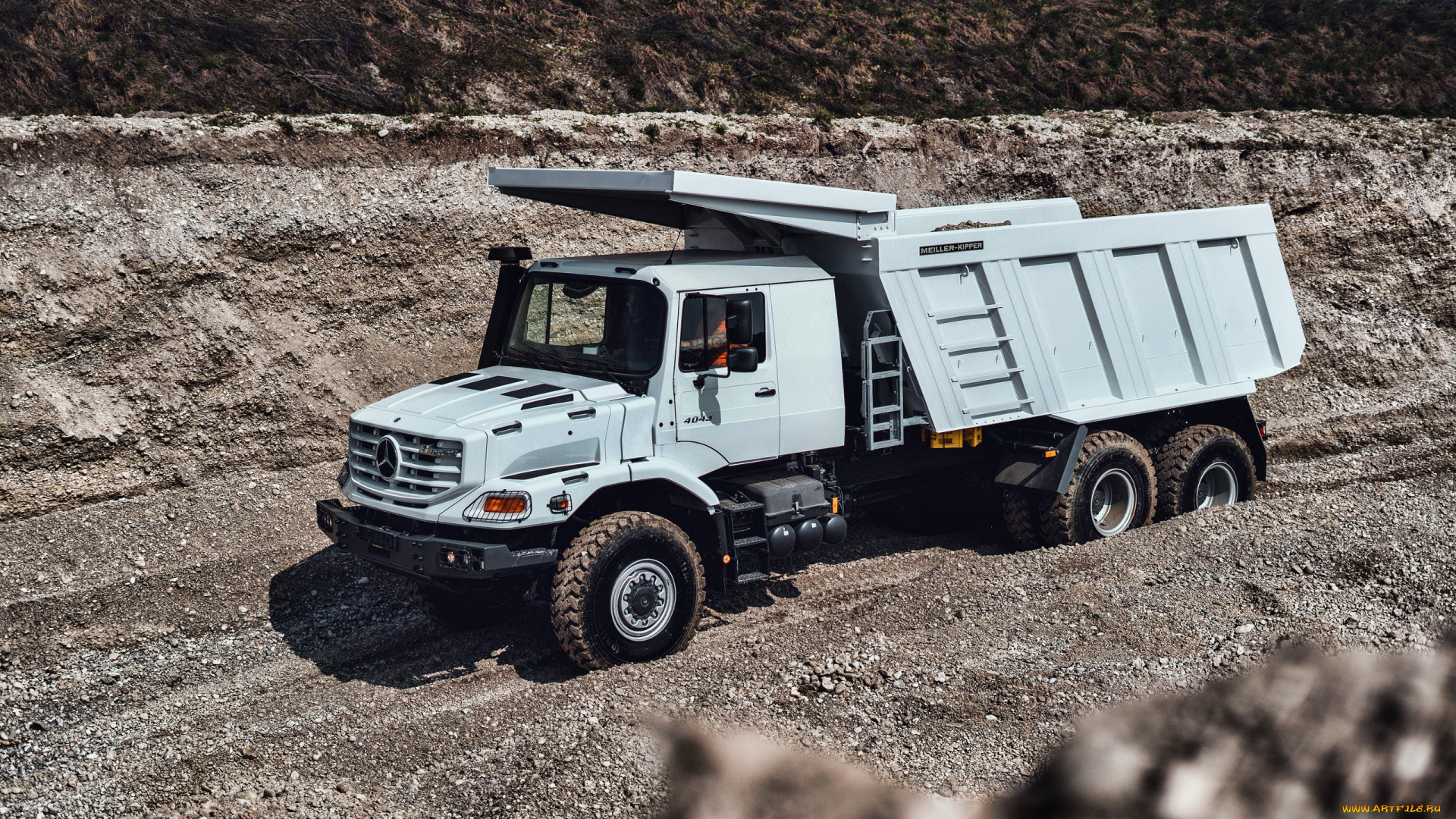 2019, mercedes-benz, zetros, 4043a, автомобили, mercedes, trucks, грузовики, карьер, 2019, mercedes, benz, грузовой, транспорт, lkw, 6x6