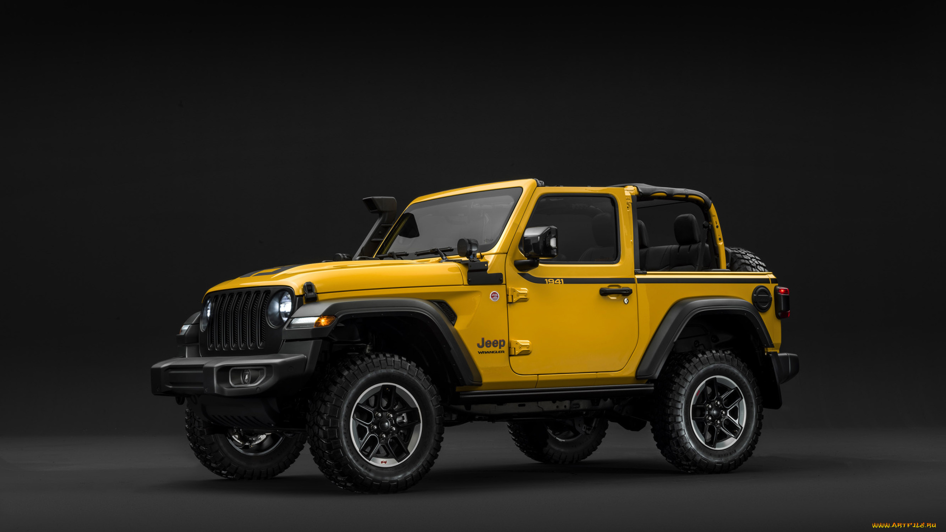 jeep, wrangler, rubicon, 1941, by, mopar, , jl, 2019, автомобили, jeep, джип, желтый, 1941, wrangler, mopar