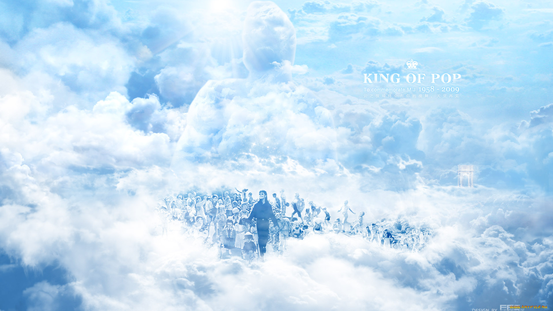 музыка, michael, jackson, люди, облака, небо, майкл, джексон