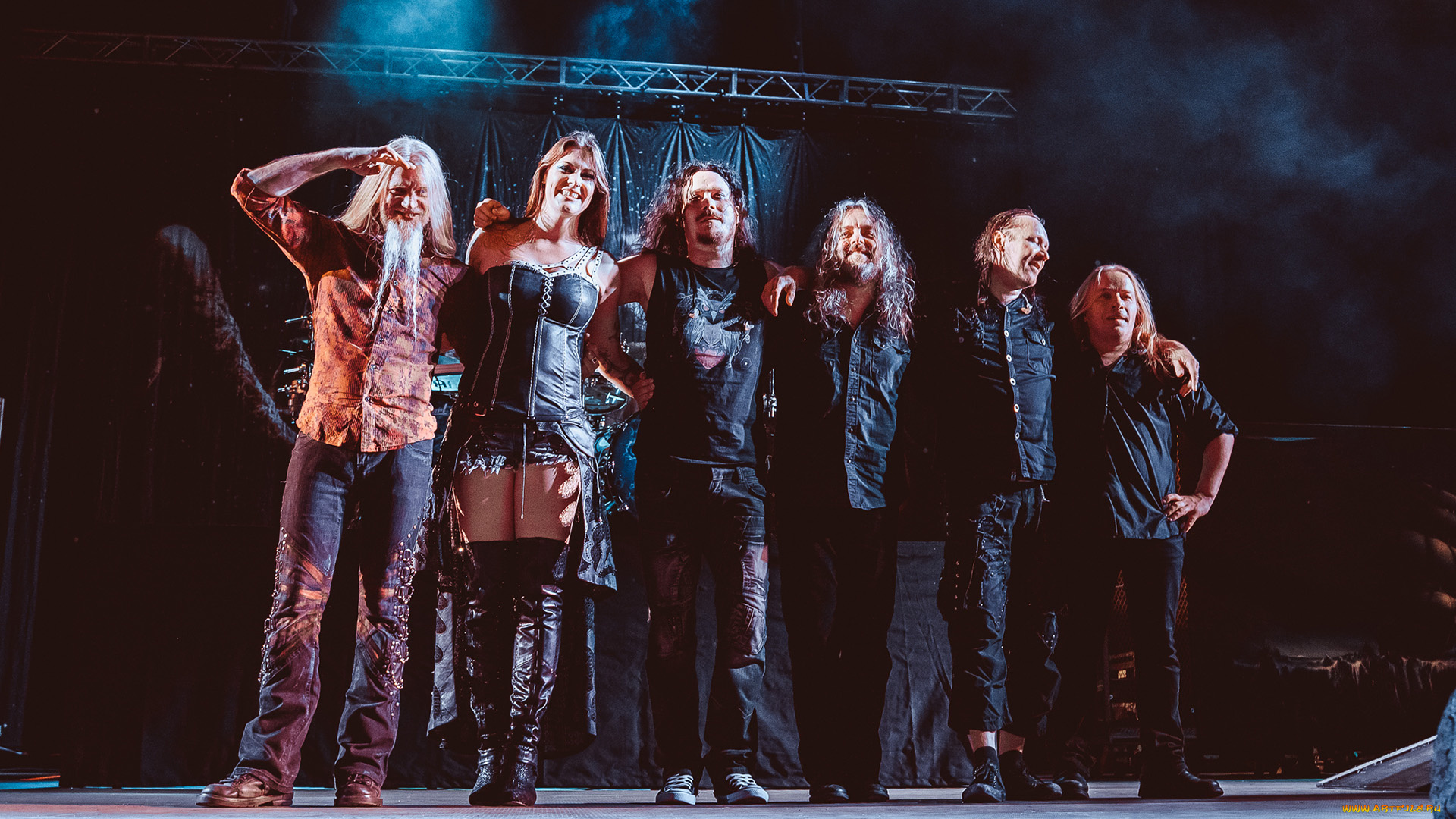 музыка, nightwish, troy, donockley, emppu, vuorinen, kai, hahto, tuomas, holopainen, floor, jansen, marko, hietala