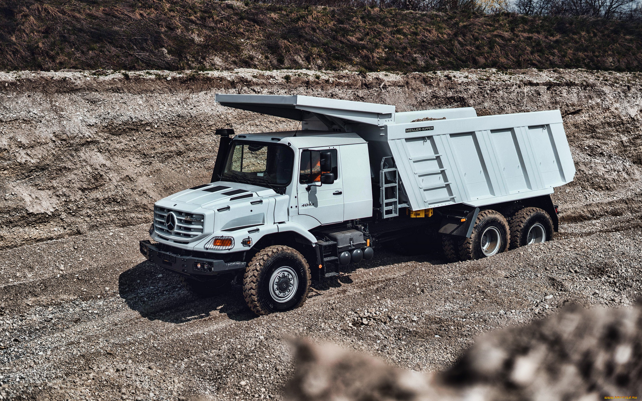 2019, mercedes-benz, zetros, 4043a, автомобили, mercedes, trucks, грузовики, карьер, 2019, mercedes, benz, грузовой, транспорт, lkw, 6x6