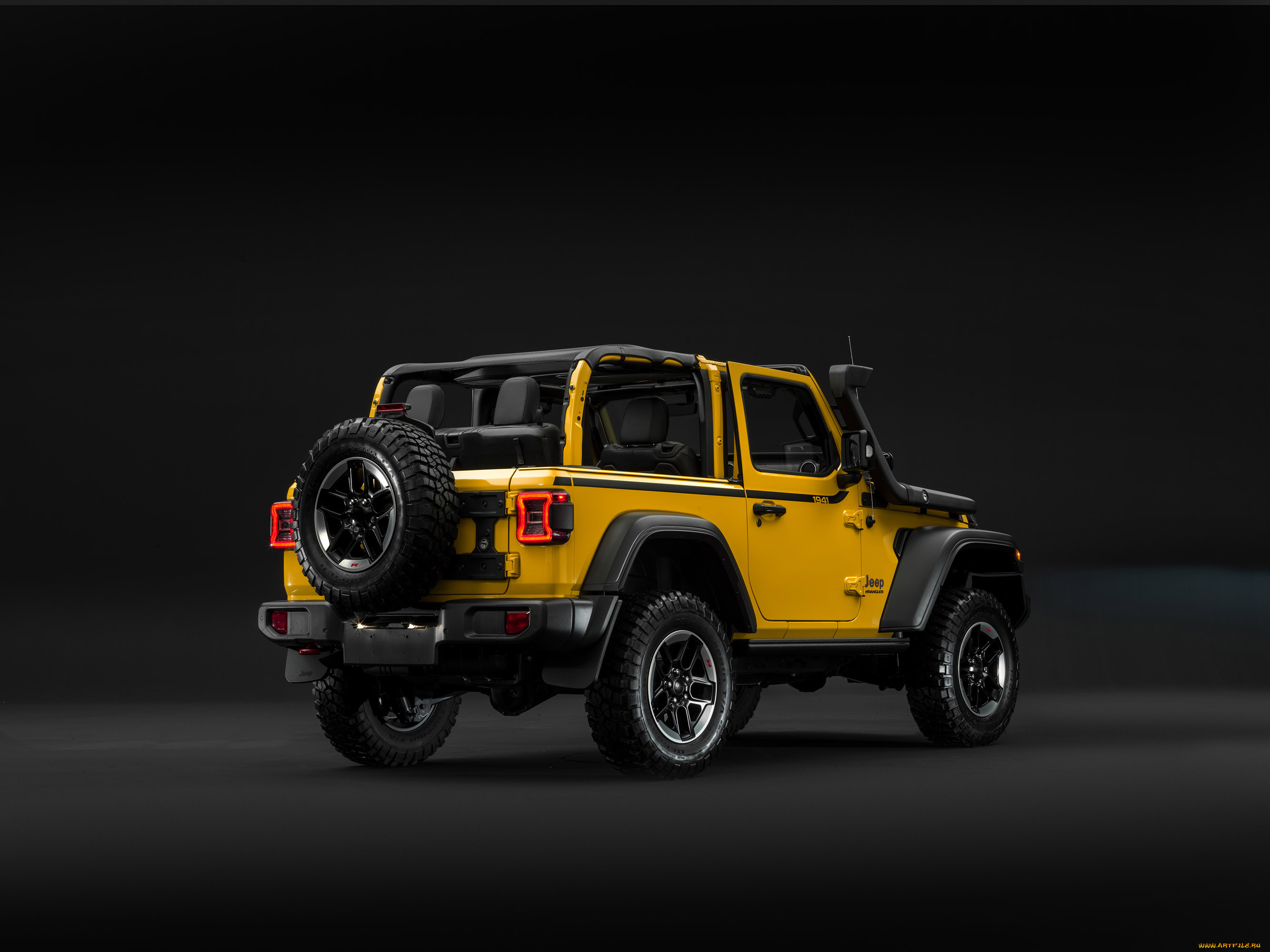 jeep, wrangler, rubicon, 1941, by, mopar, , jl, 2019, автомобили, jeep, джип, wrangler, mopar, желтый, 1941