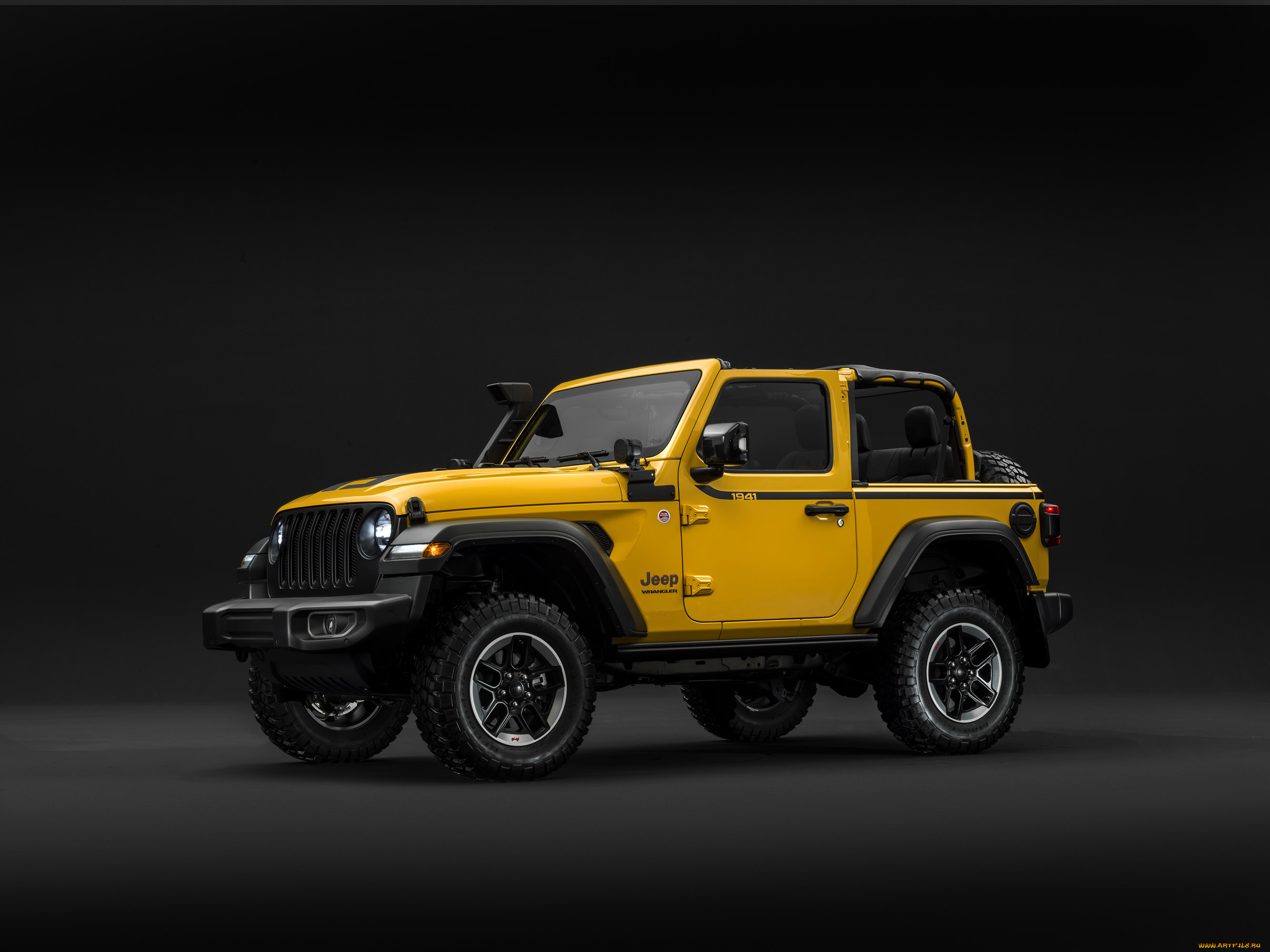 jeep, wrangler, rubicon, 1941, by, mopar, , jl, 2019, автомобили, jeep, джип, желтый, 1941, wrangler, mopar