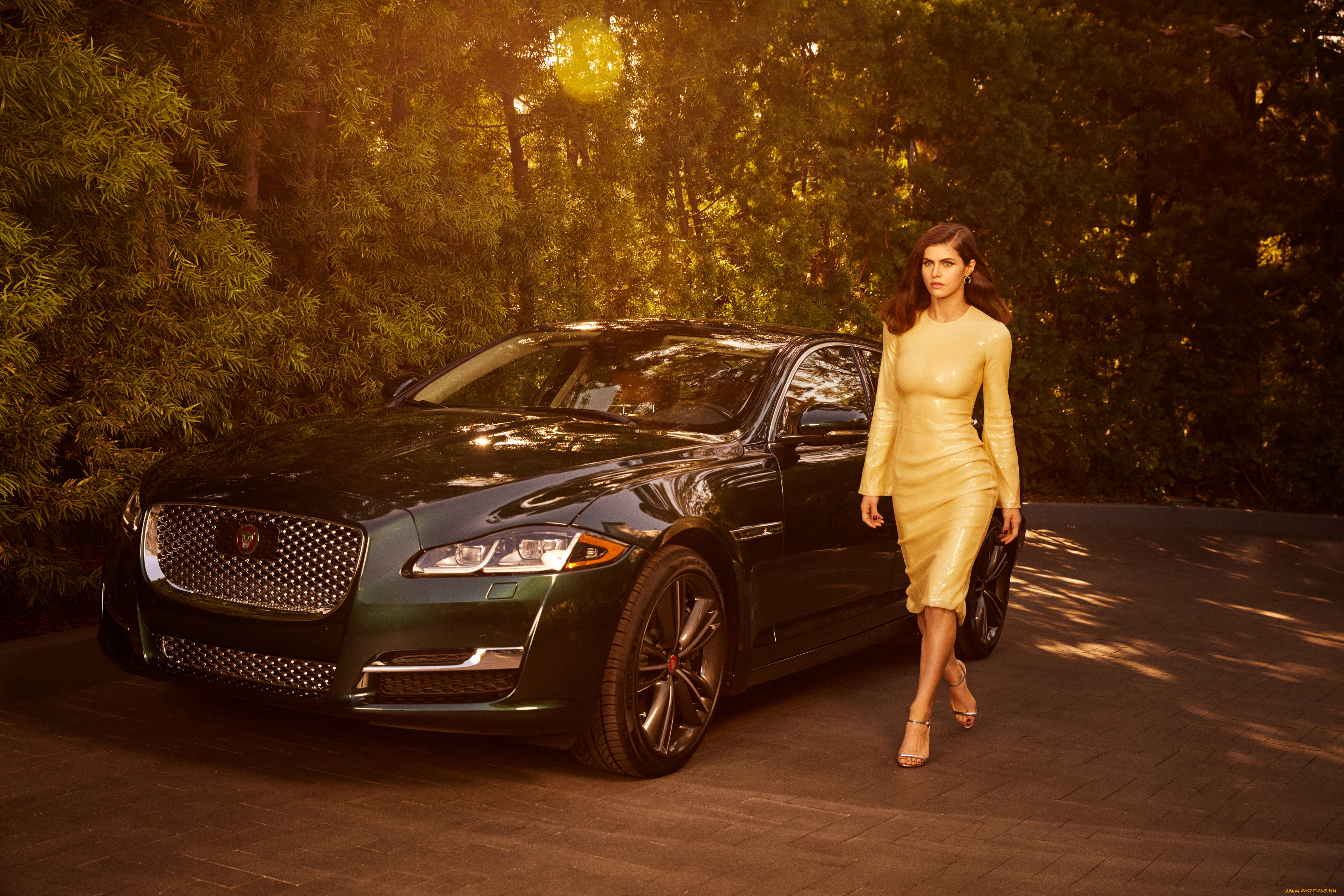 alexandra, daddario, &, 2019, jaguar, xj, collection, se, автомобили, -авто, с, девушками, 2019, jaguar, xj, collection, special, edition, актриса, александра, даддарио