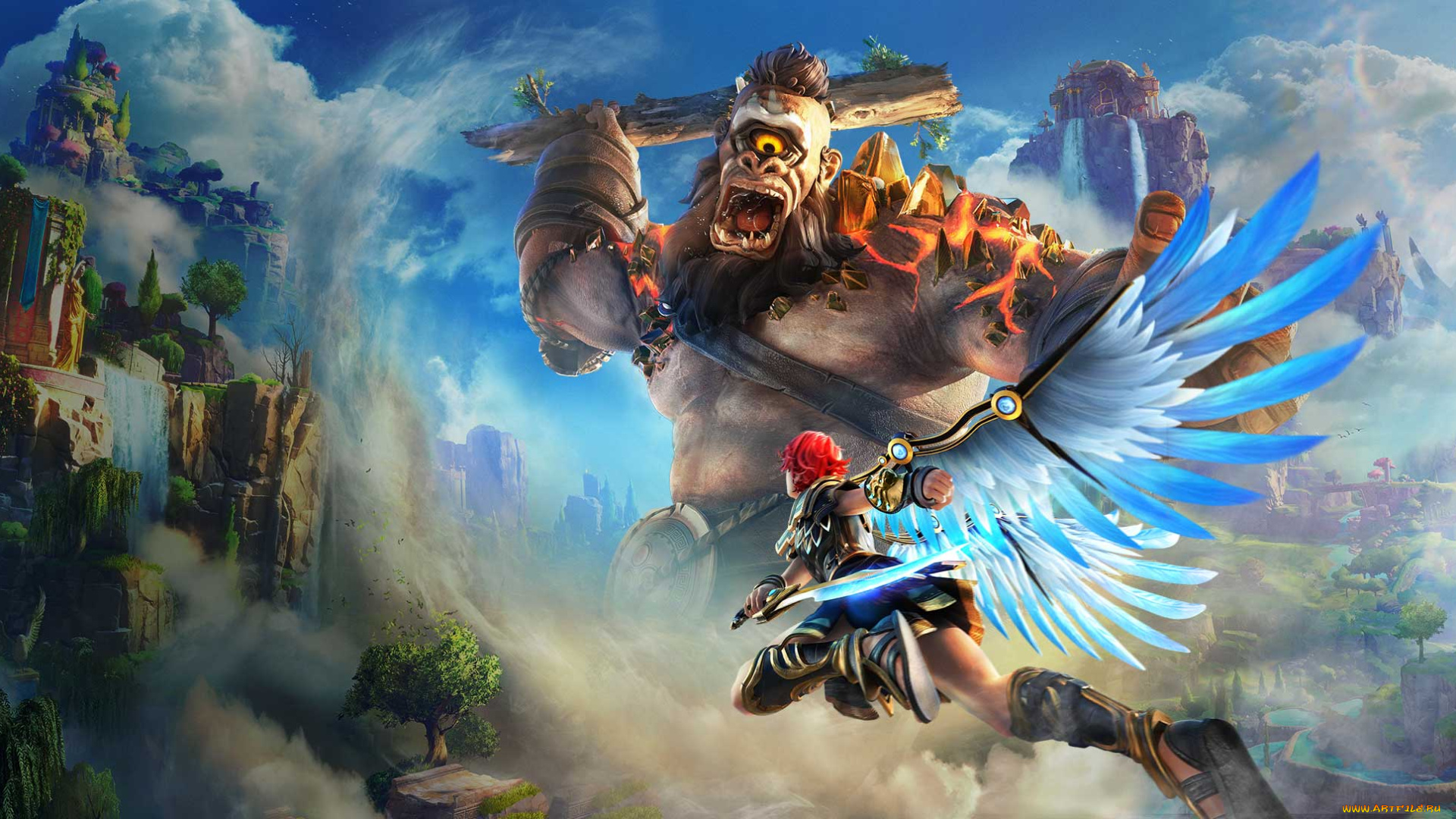 immortals, fenyx, rising, видео, игры, immortals, fenyx, rising