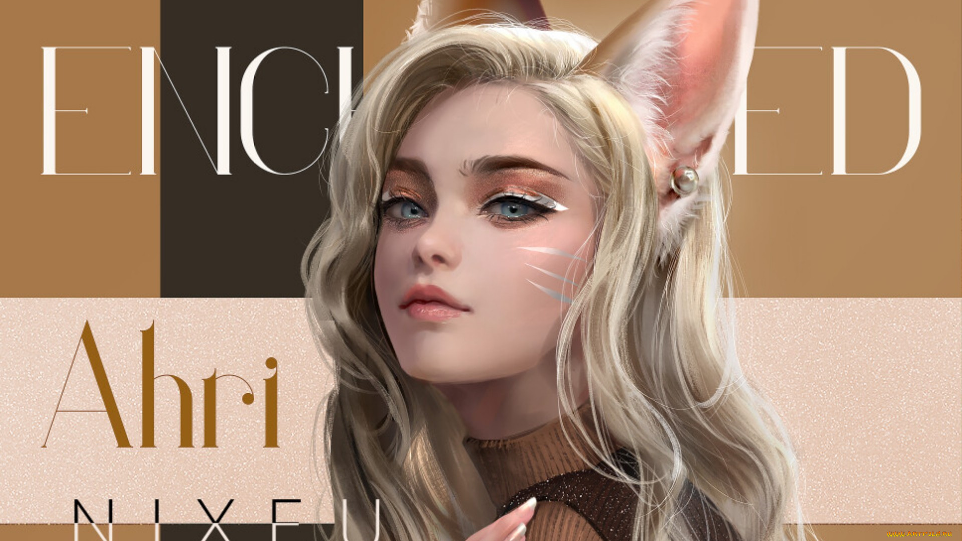 видео, игры, league, of, legends, league, of, legends, ahri