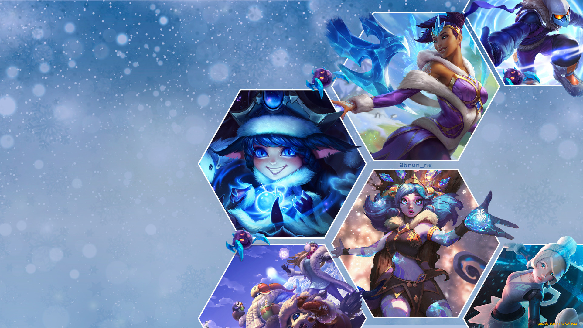 видео, игры, league, of, legends, персонажи, коллаж