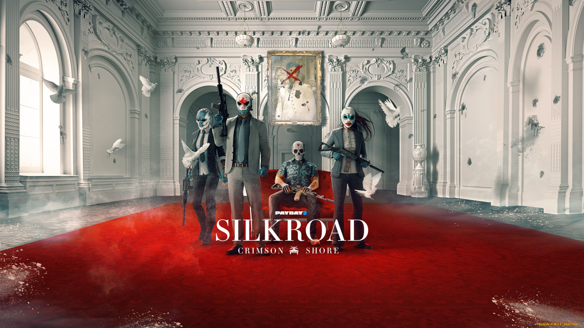 видео, игры, payday, 2, payday, 2