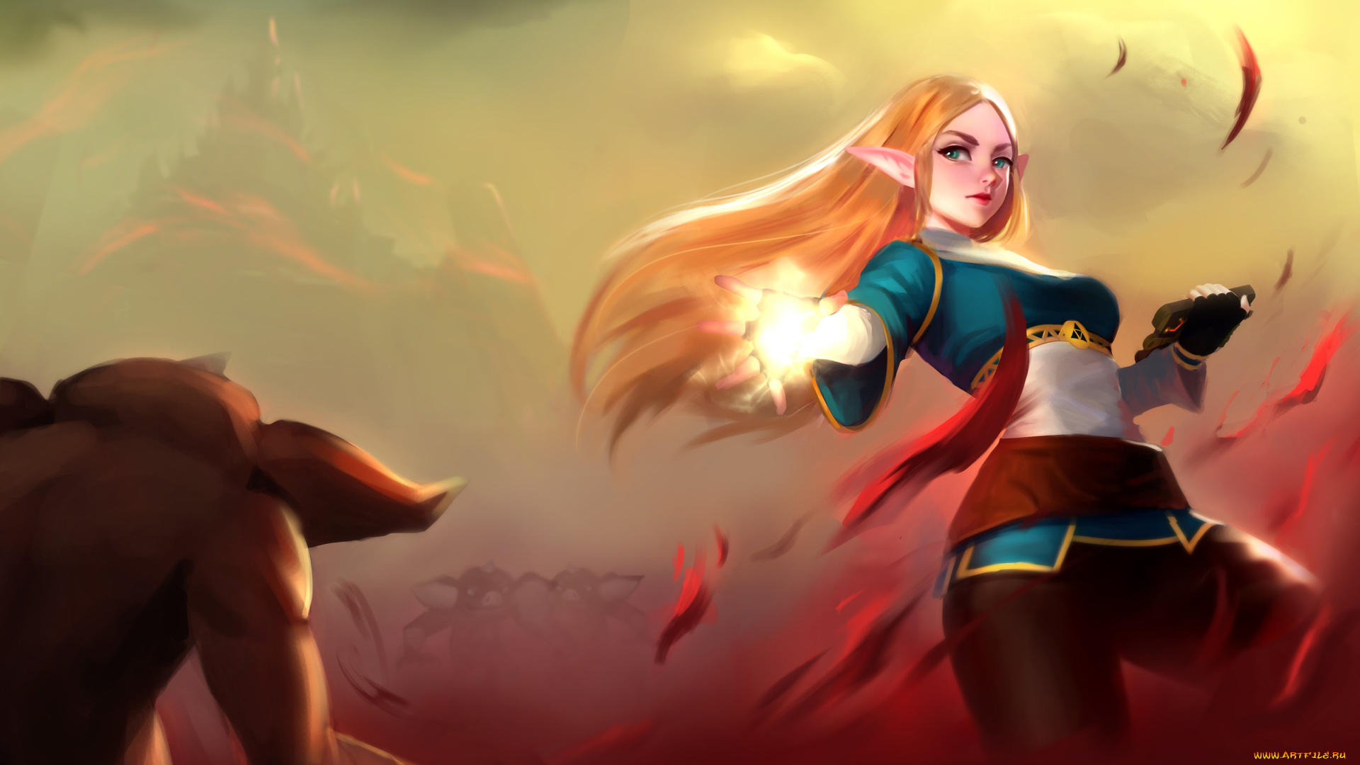 видео, игры, the, legend, of, zelda, the, legend, of, zelda