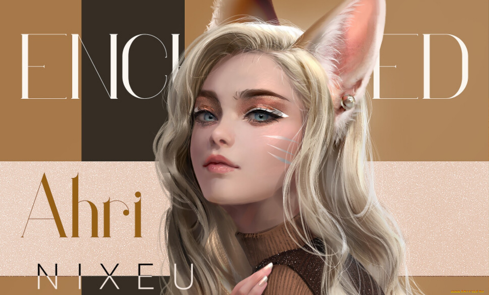 видео, игры, league, of, legends, league, of, legends, ahri