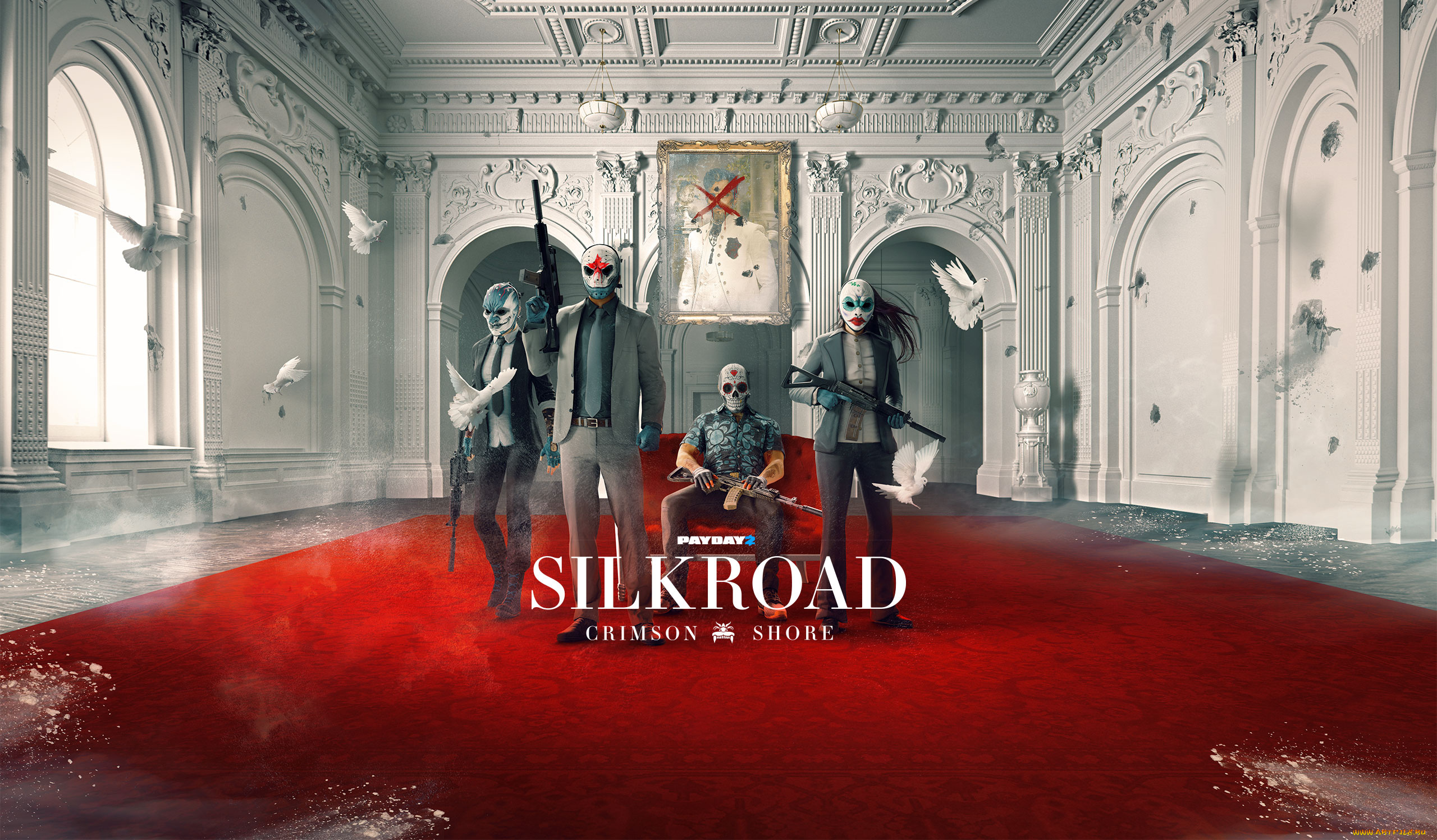 видео, игры, payday, 2, payday, 2