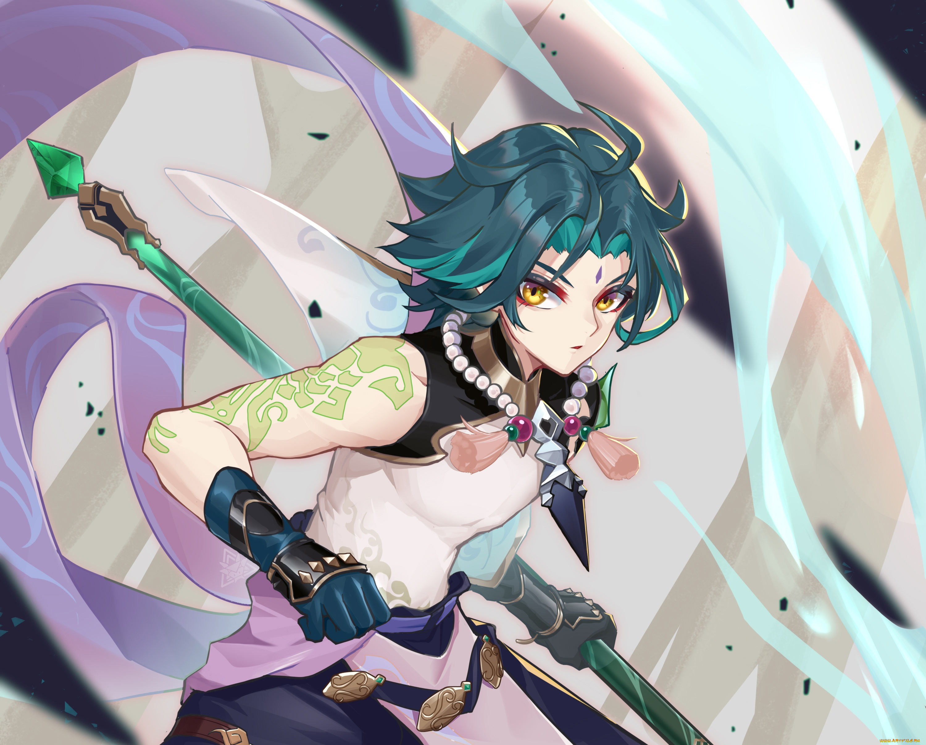 аниме, genshin, impact, genshin, impact