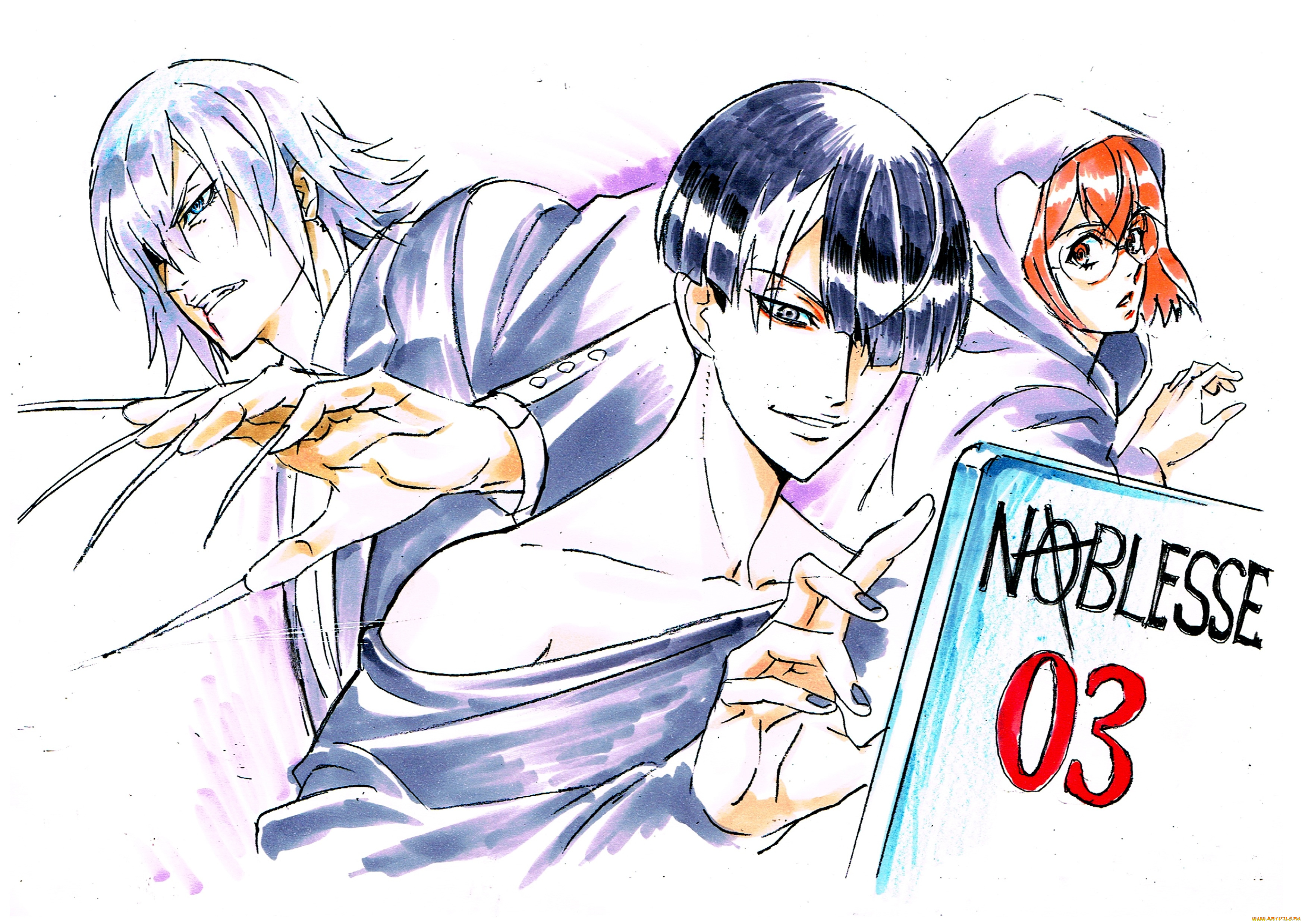 аниме, noblesse, дворянство
