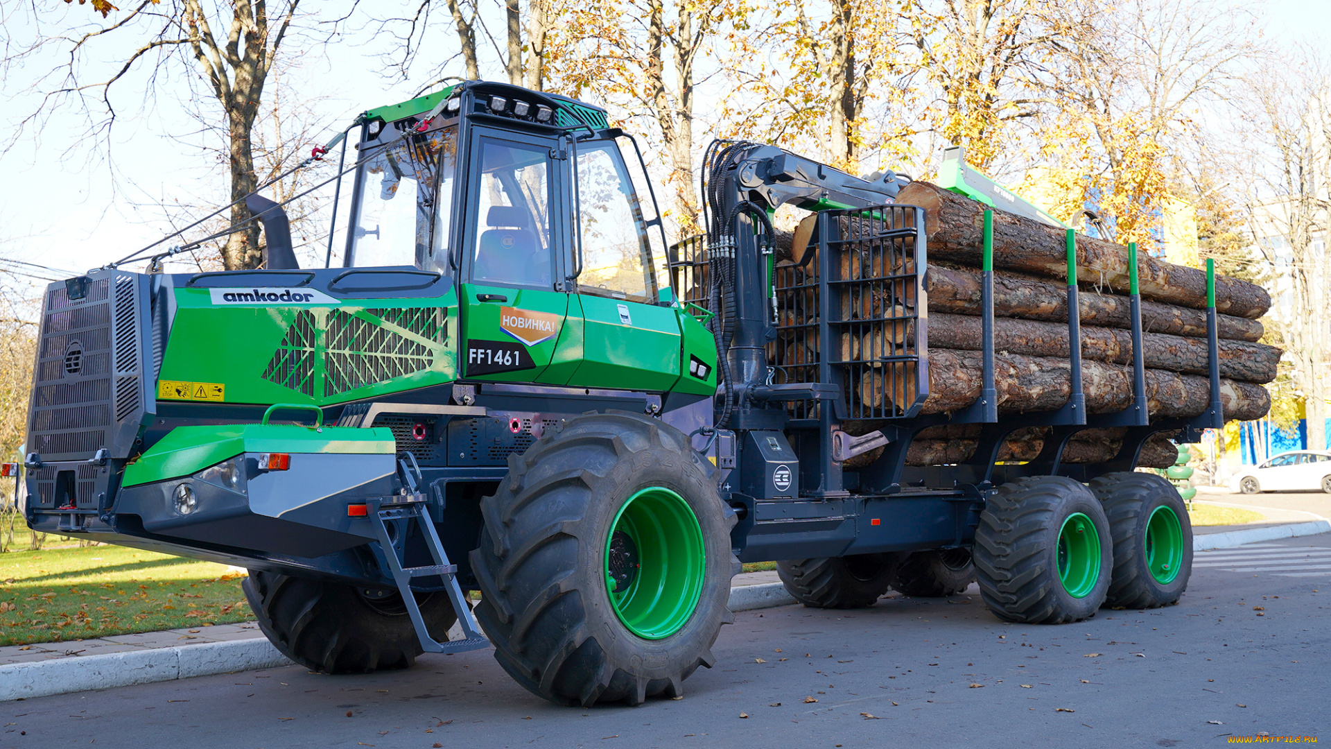 техника, лесоповалочная, техника, amkodor