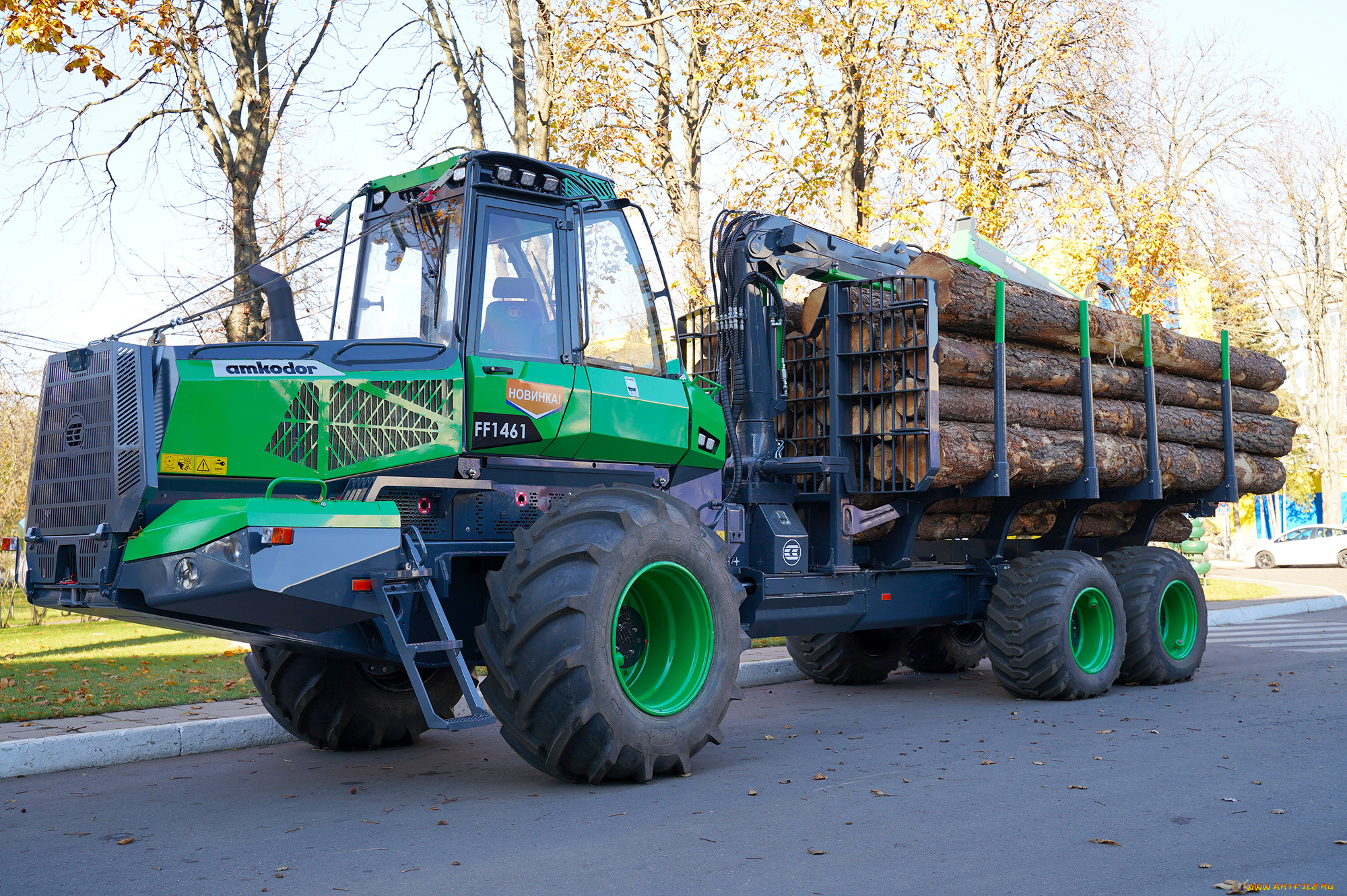 техника, лесоповалочная, техника, amkodor