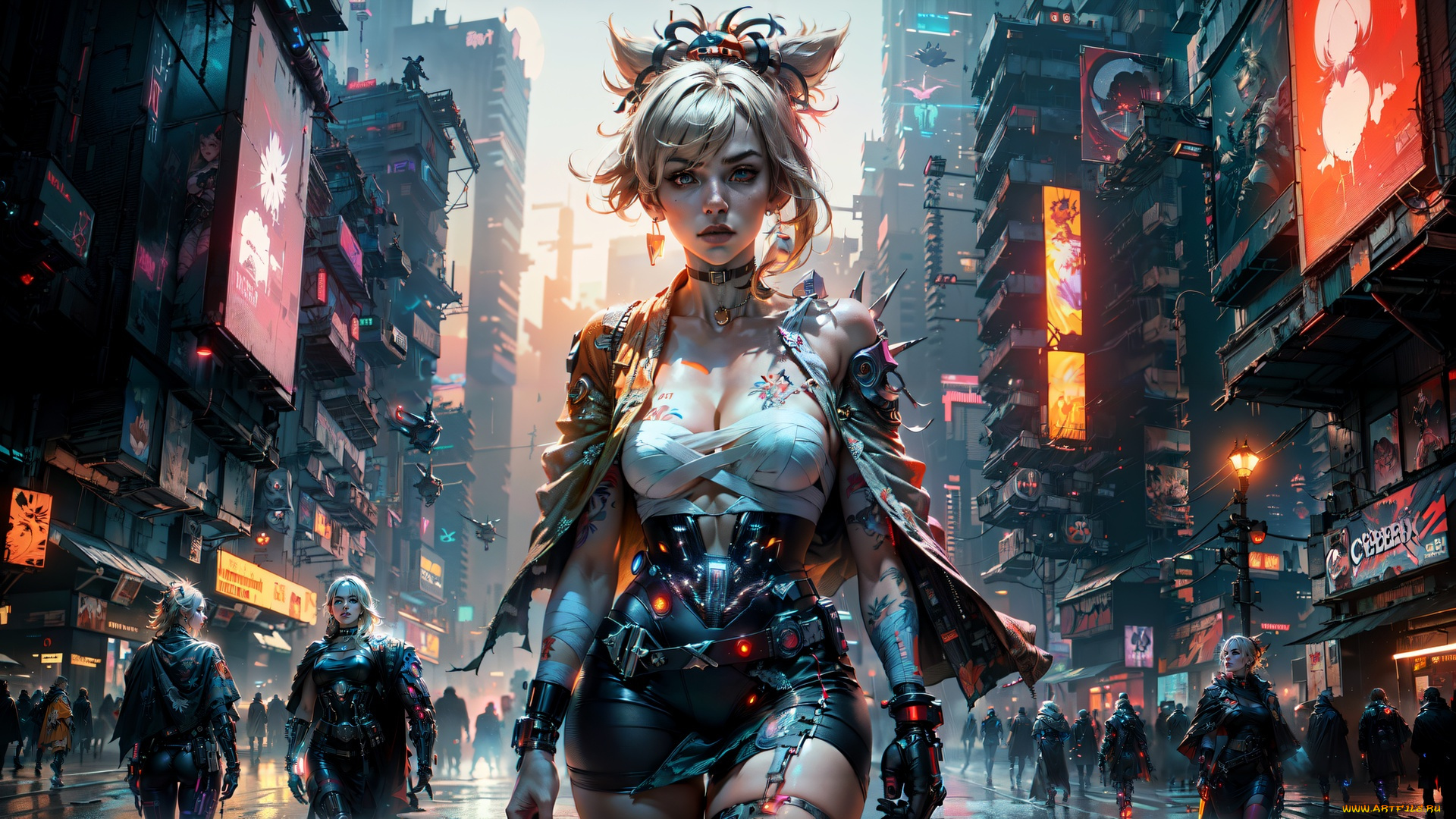 фэнтези, девушки, искуственный, интеллект