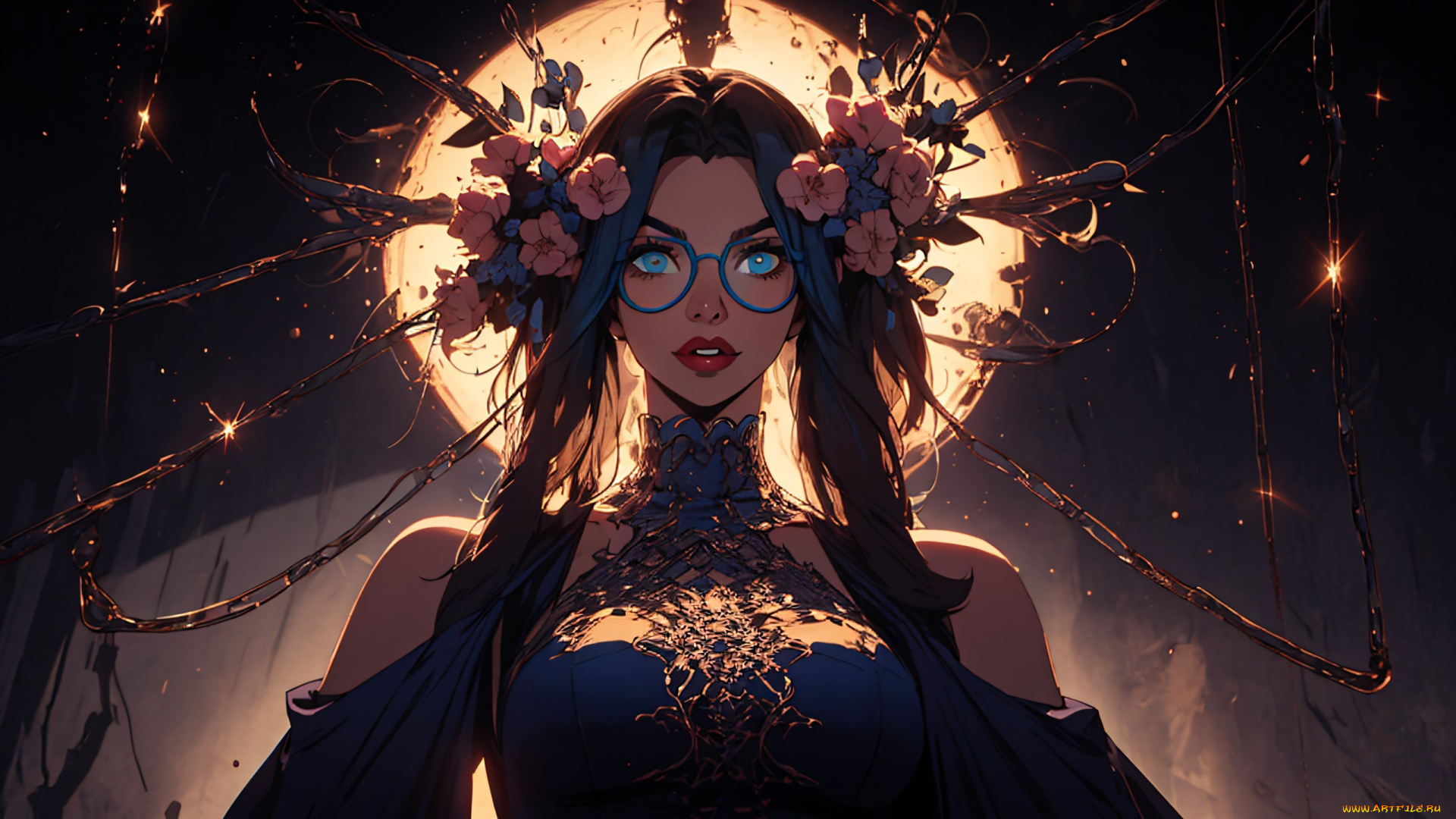 фэнтези, девушки, нейросети, графика, нейроарт, ai, art, нейронные, сети, рисунки, нейро, искусство