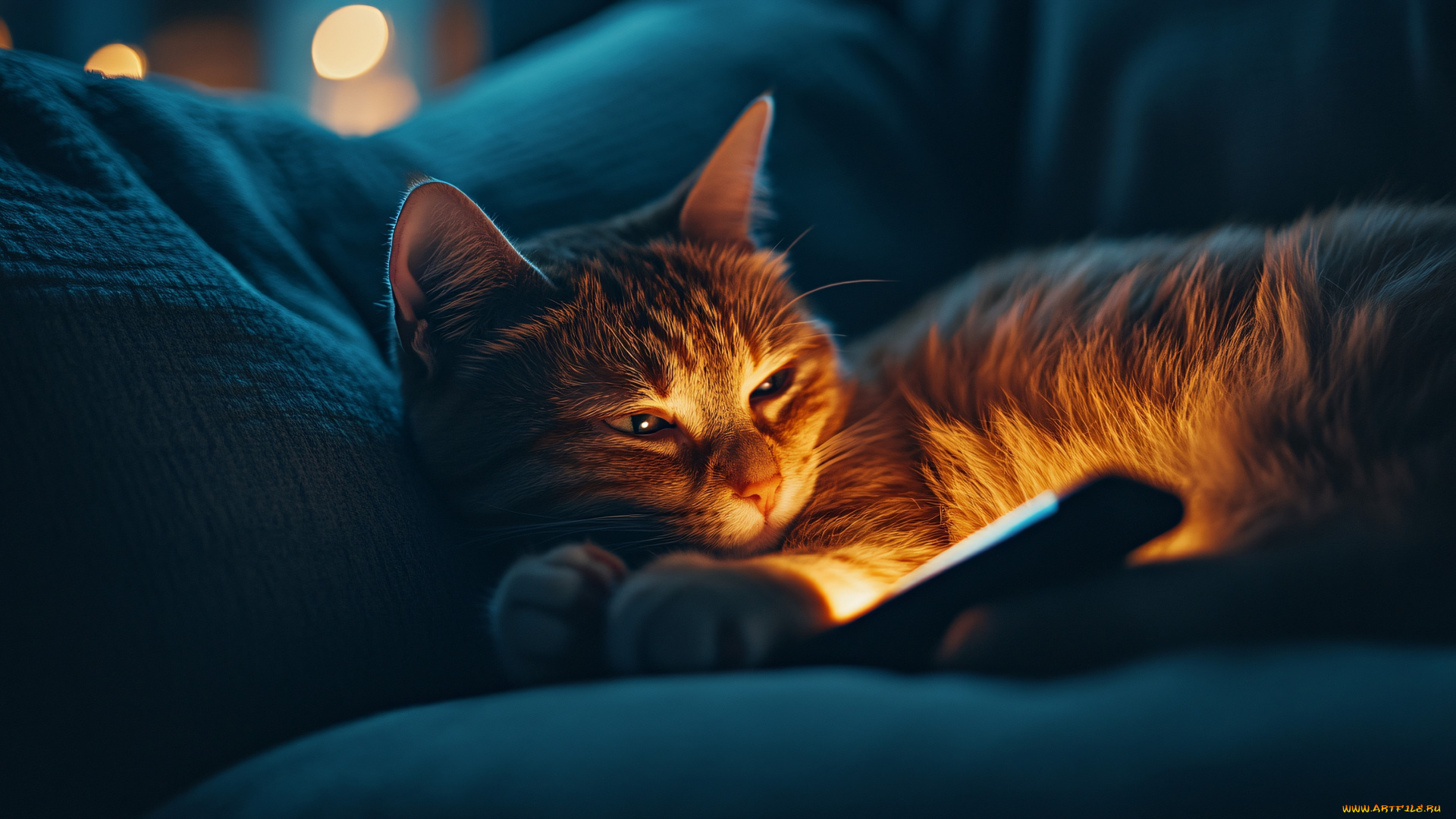 3д, графика, животные, , animals, кот, кошка