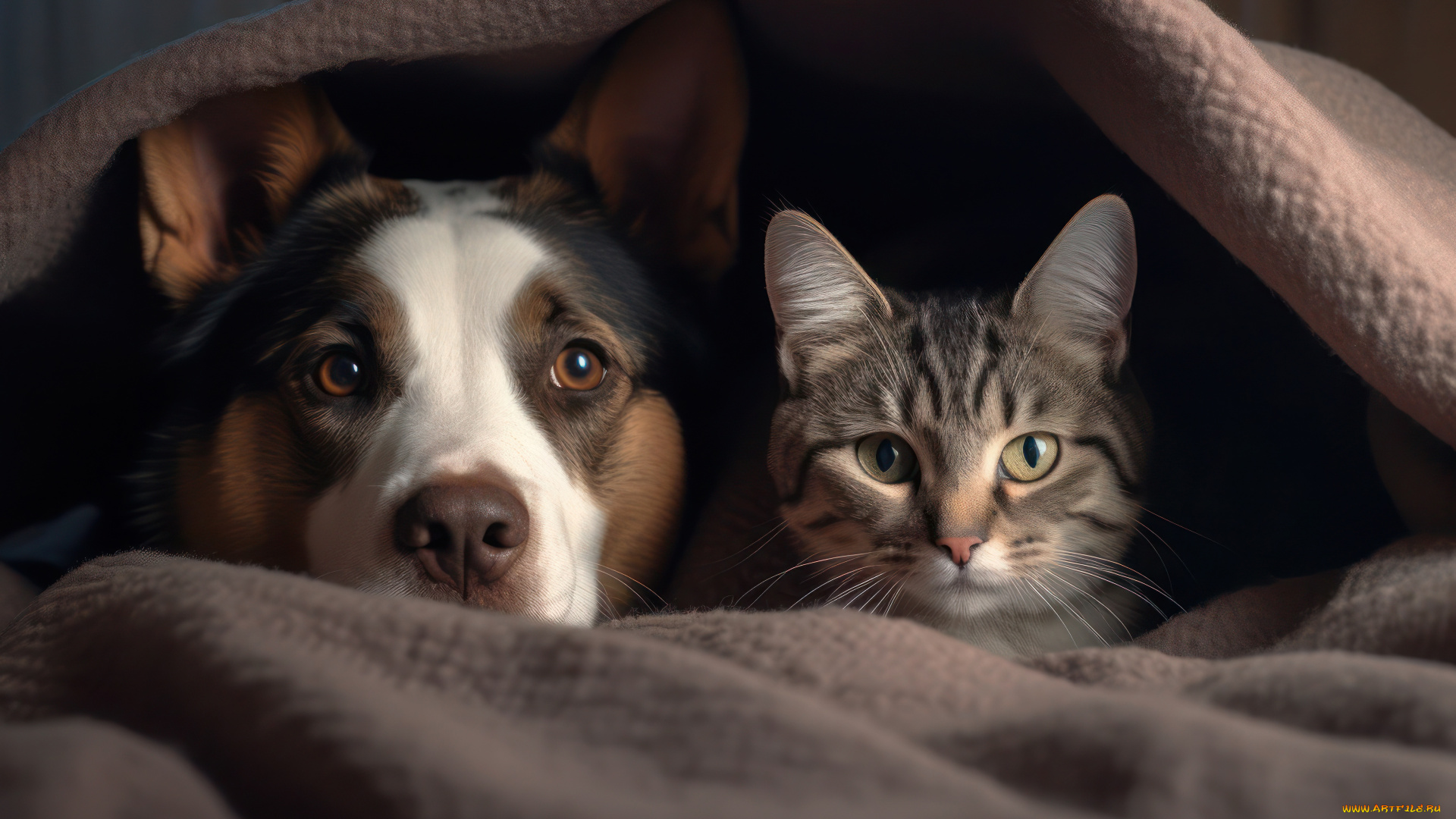 3д, графика, животные, , animals, кот, кошка, собака