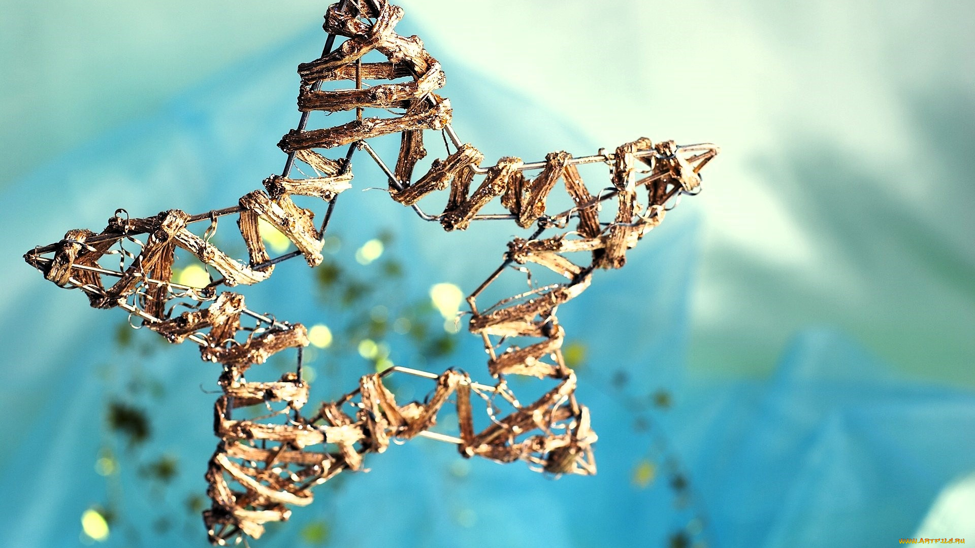 праздничные, украшения, звезда, украшение